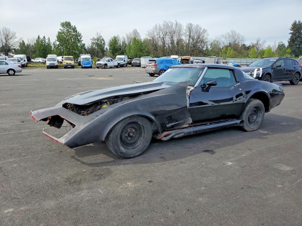 1980 Chevrolet Corvette Black vin: 1Z878AS415970