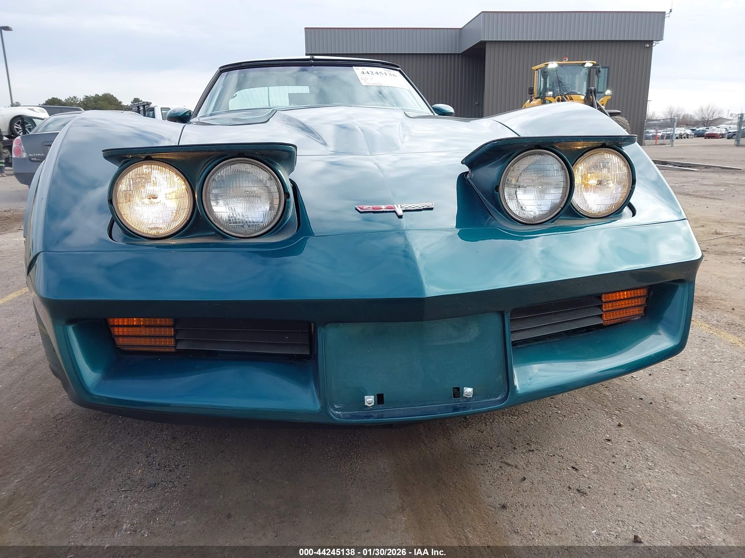 1980 Chevrolet Corvette   Зеленый vin: 1Z878AS431825    