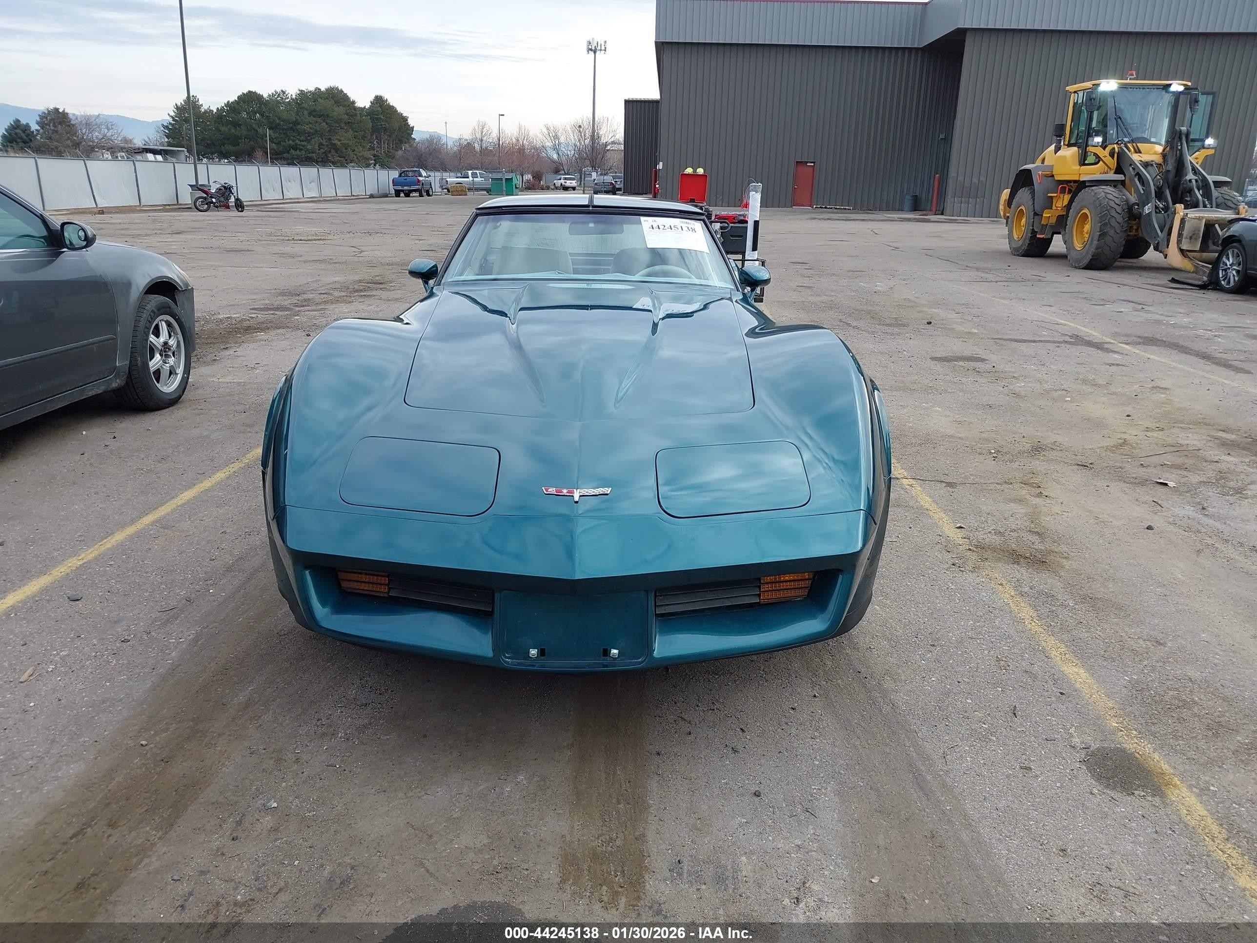 1980 Chevrolet Corvette   Зеленый vin: 1Z878AS431825    