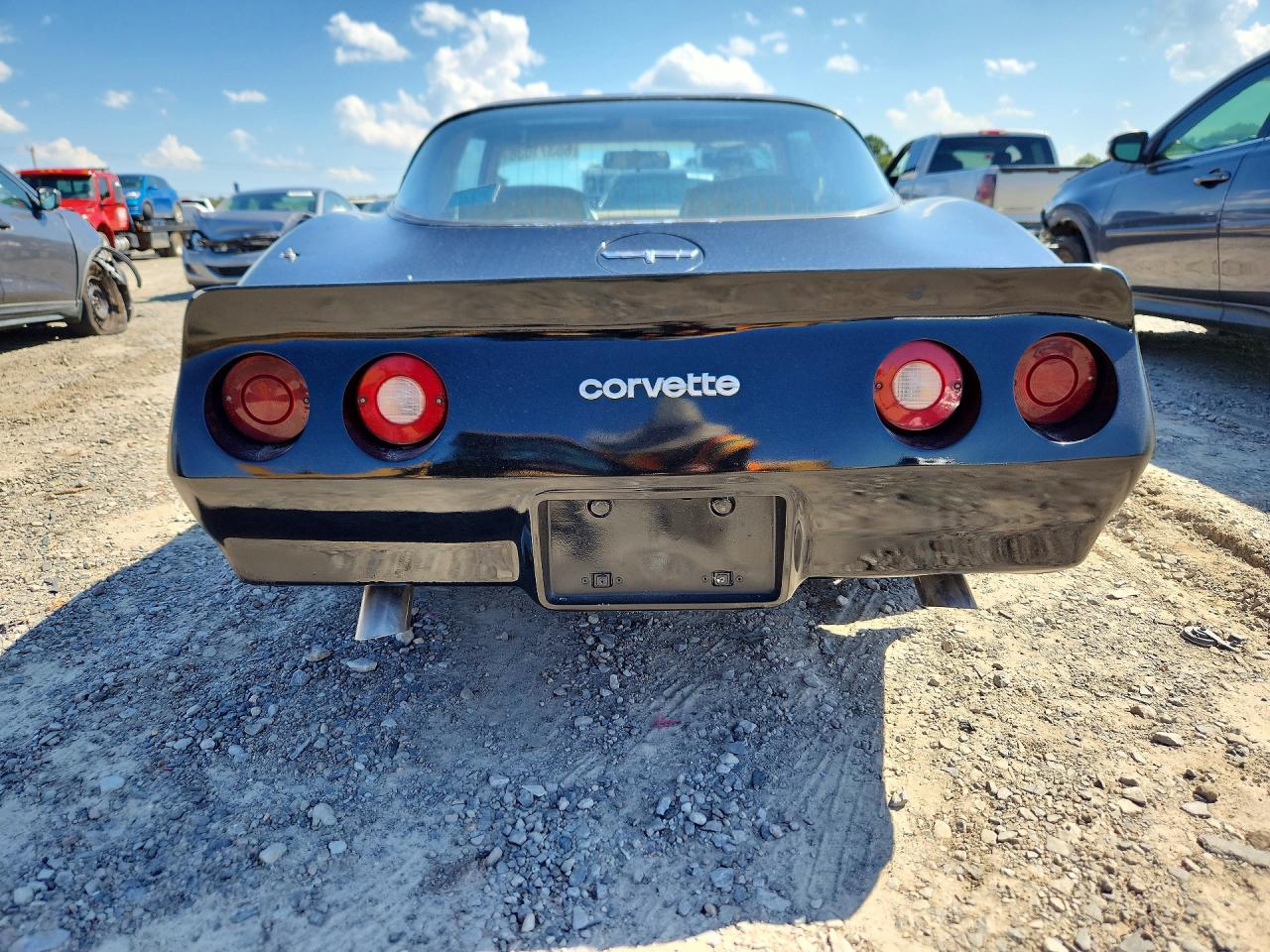 1980 Chevrolet Corvette Black vin: 1Z878AS433100