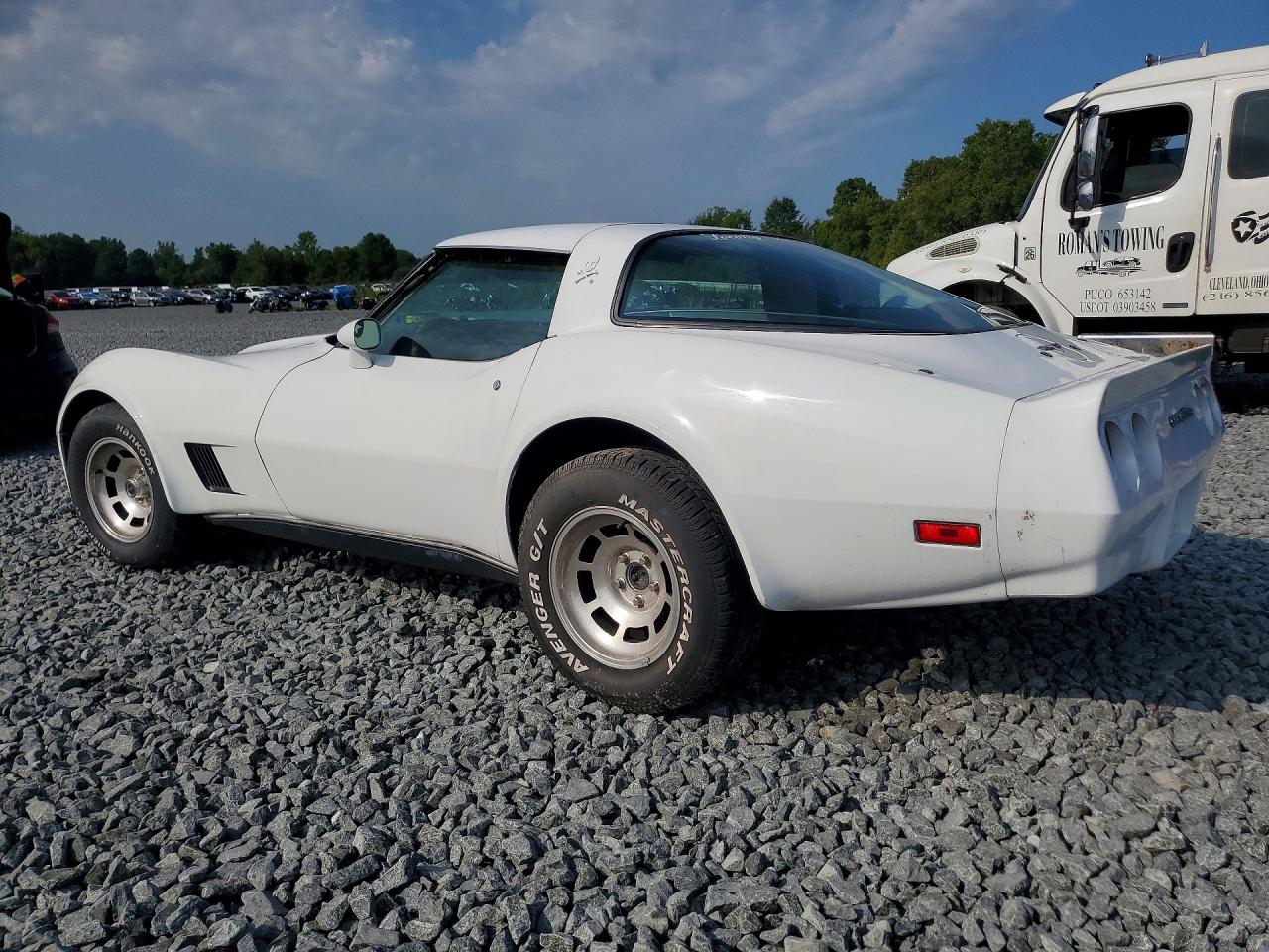 1980 Chevrolet Corvette White vin: 1Z878AS438769