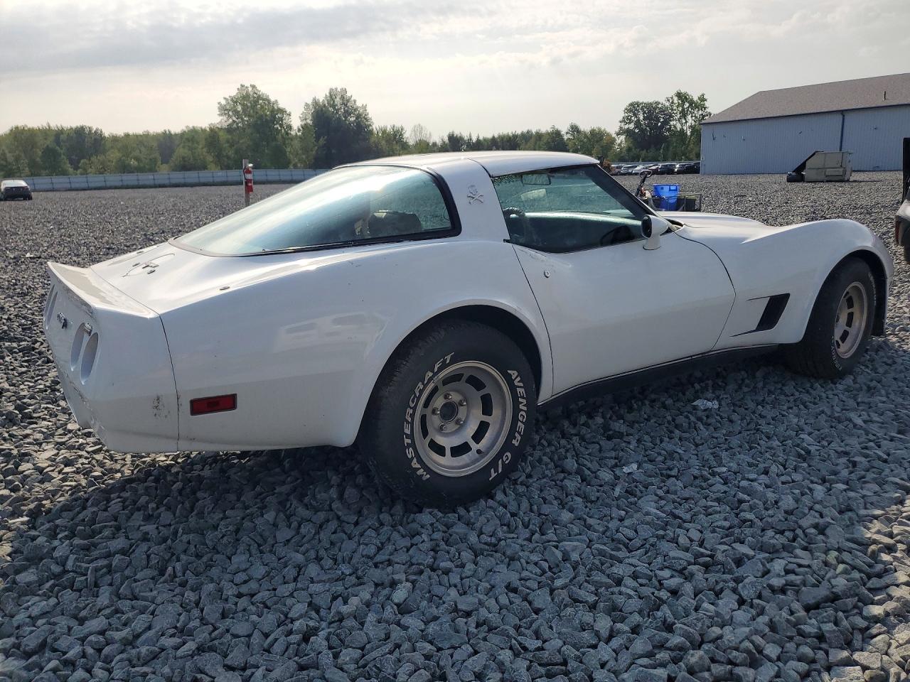 1980 Chevrolet Corvette White vin: 1Z878AS438769