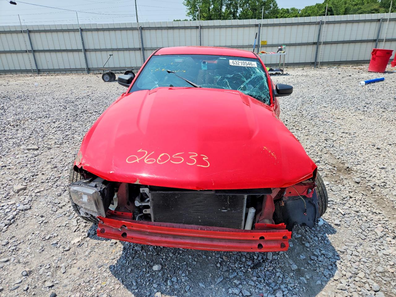 2011 Ford Mustang Красный vin: 1ZVBP8AM0B5111641