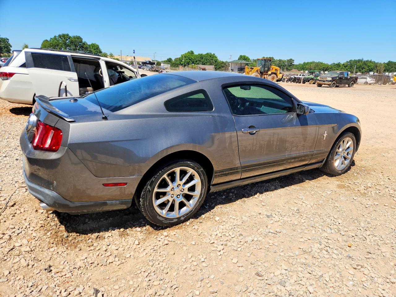 2011 Ford Mustang Gray vin: 1ZVBP8AM0B5132876