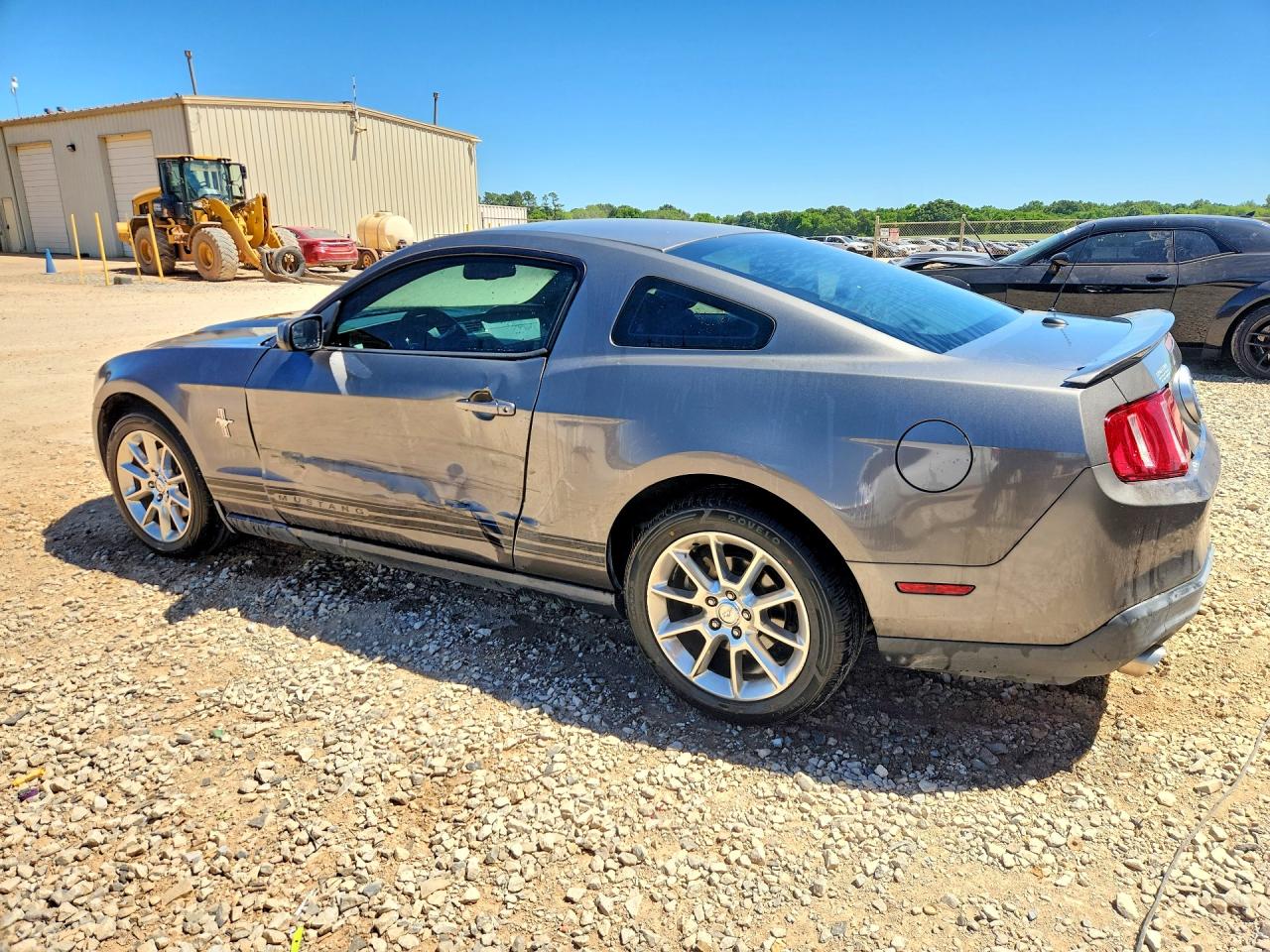 2011 Ford Mustang Gray vin: 1ZVBP8AM0B5132876