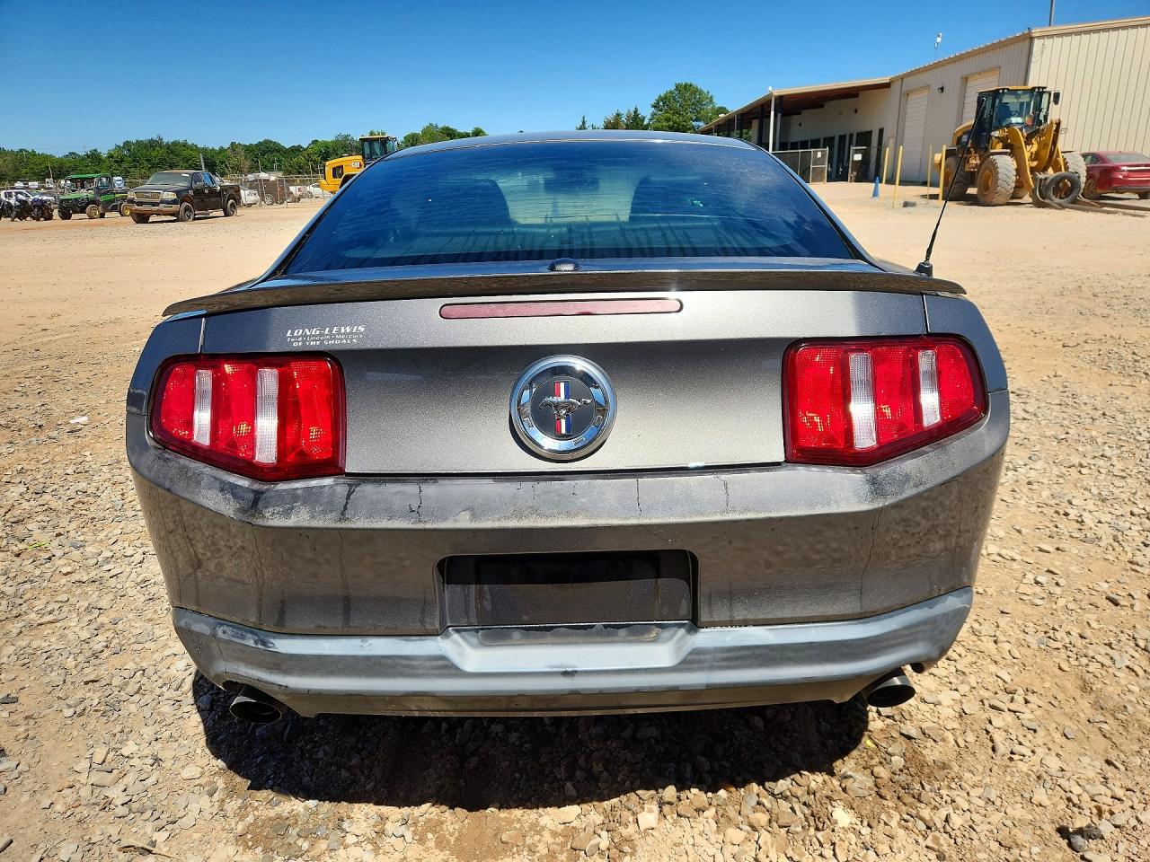 2011 Ford Mustang Gray vin: 1ZVBP8AM0B5132876