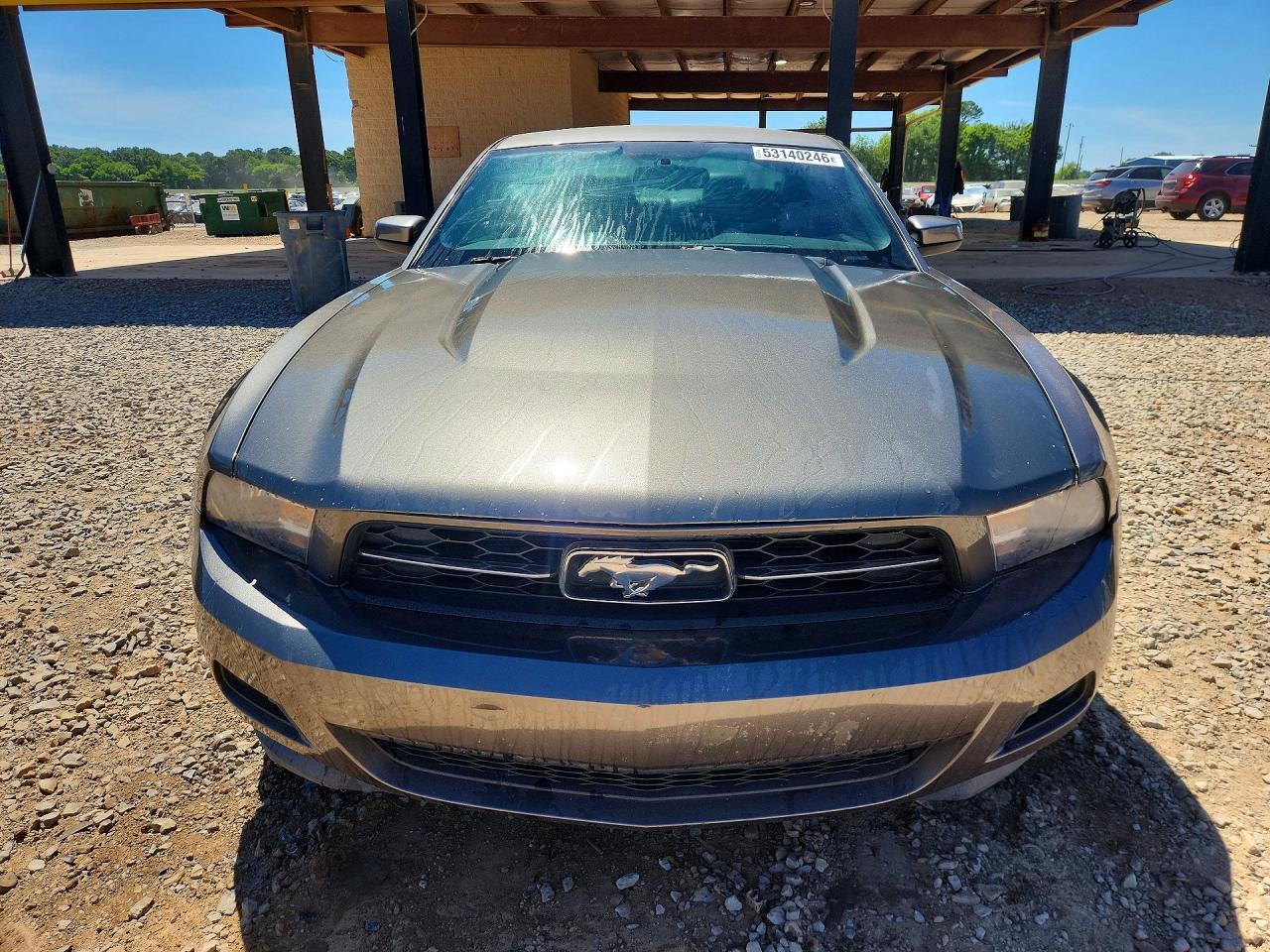 2011 Ford Mustang Gray vin: 1ZVBP8AM0B5132876