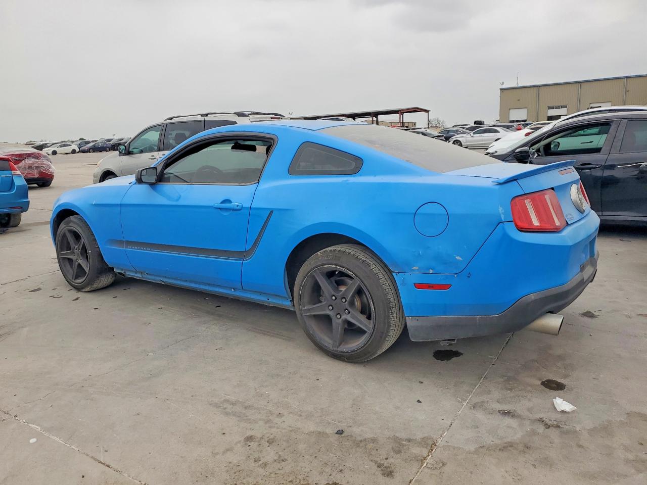 2011 Ford Mustang Blue vin: 1ZVBP8AM0B5132974