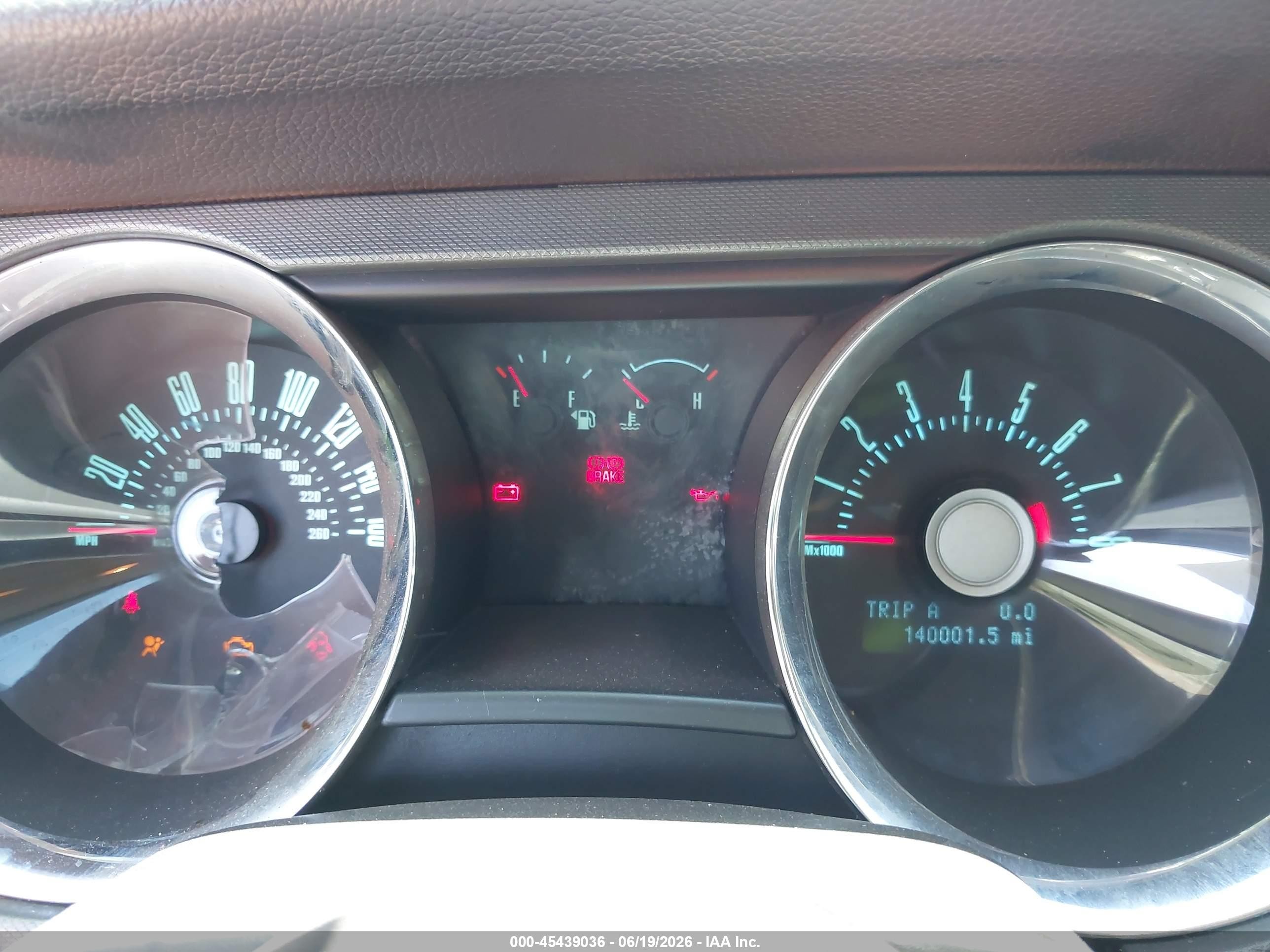 2011 Ford Mustang V6 Blue vin: 1ZVBP8AM0B5136037