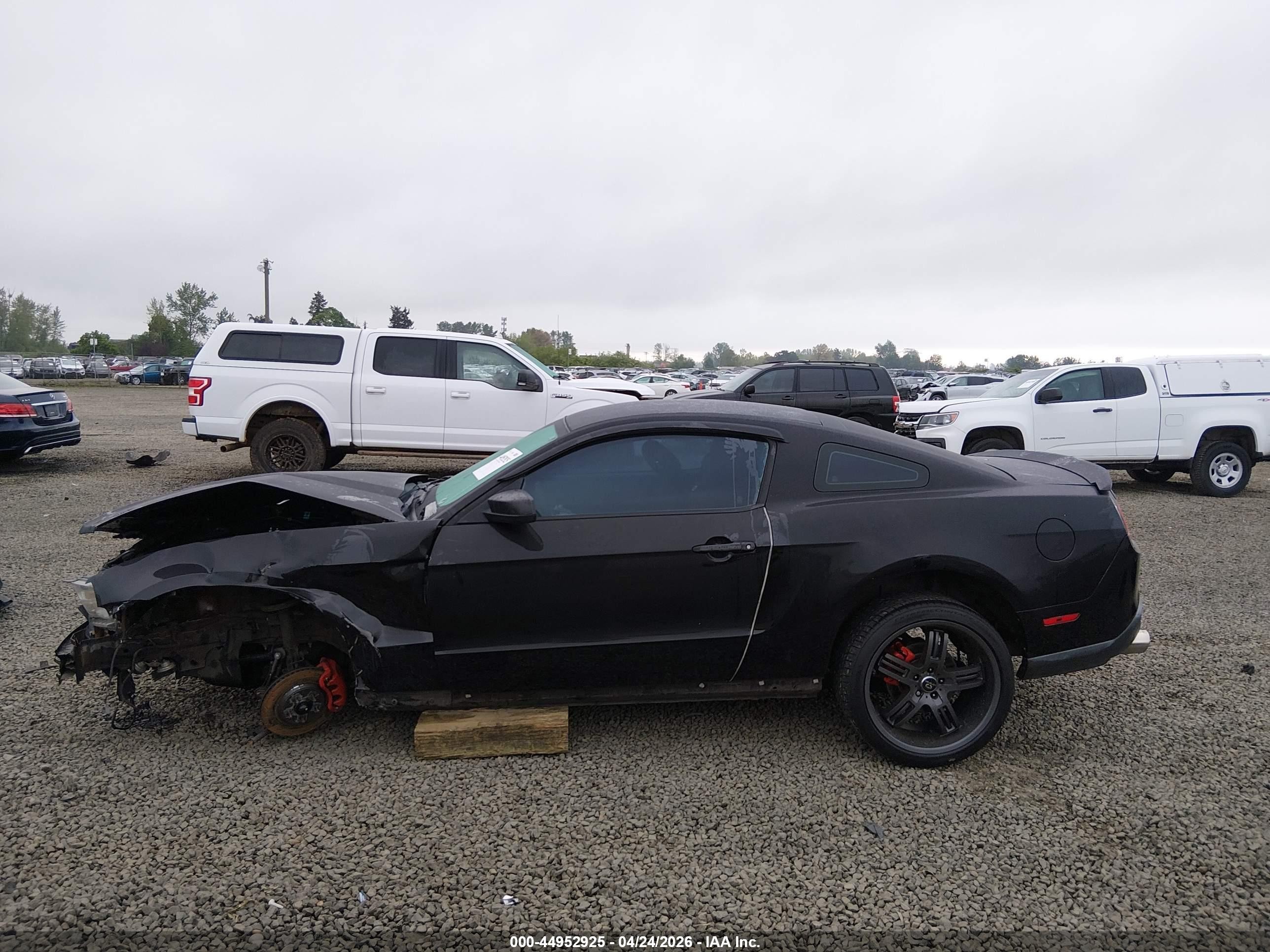 2011 Ford Mustang V6 Black vin: 1ZVBP8AM0B5169653
