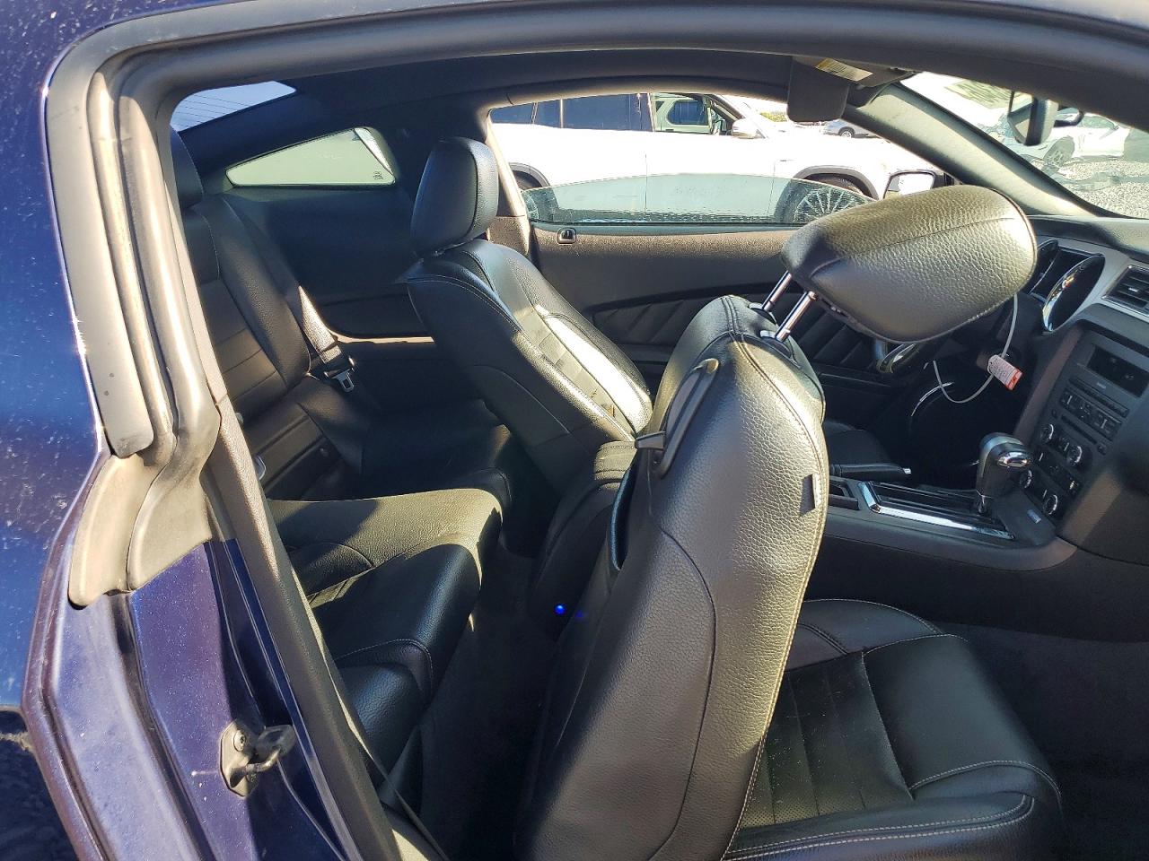 2012 Ford Mustang Blue vin: 1ZVBP8AM0C5208470