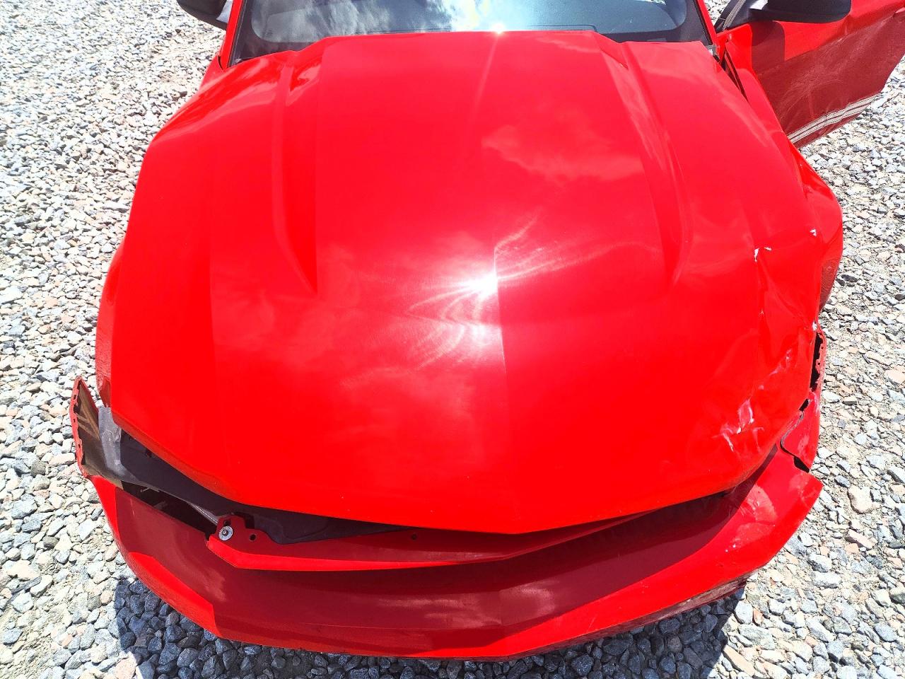 2012 Ford Mustang Red vin: 1ZVBP8AM0C5262951