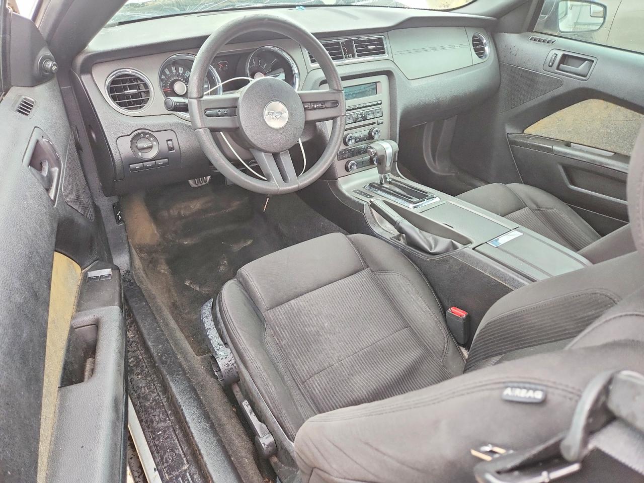 2012 Ford Mustang Silver vin: 1ZVBP8AM0C5272251