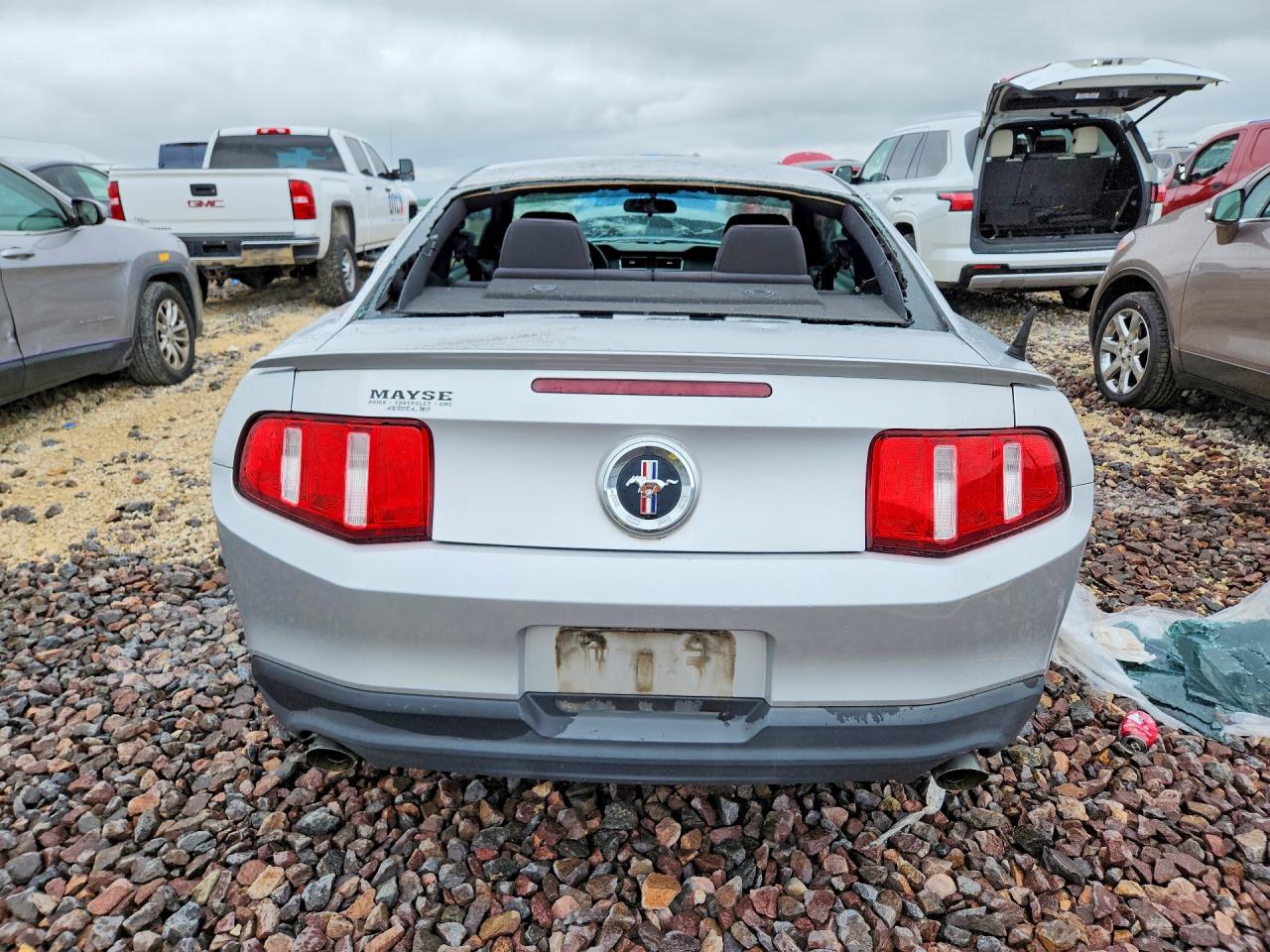 2012 Ford Mustang Silver vin: 1ZVBP8AM0C5272251