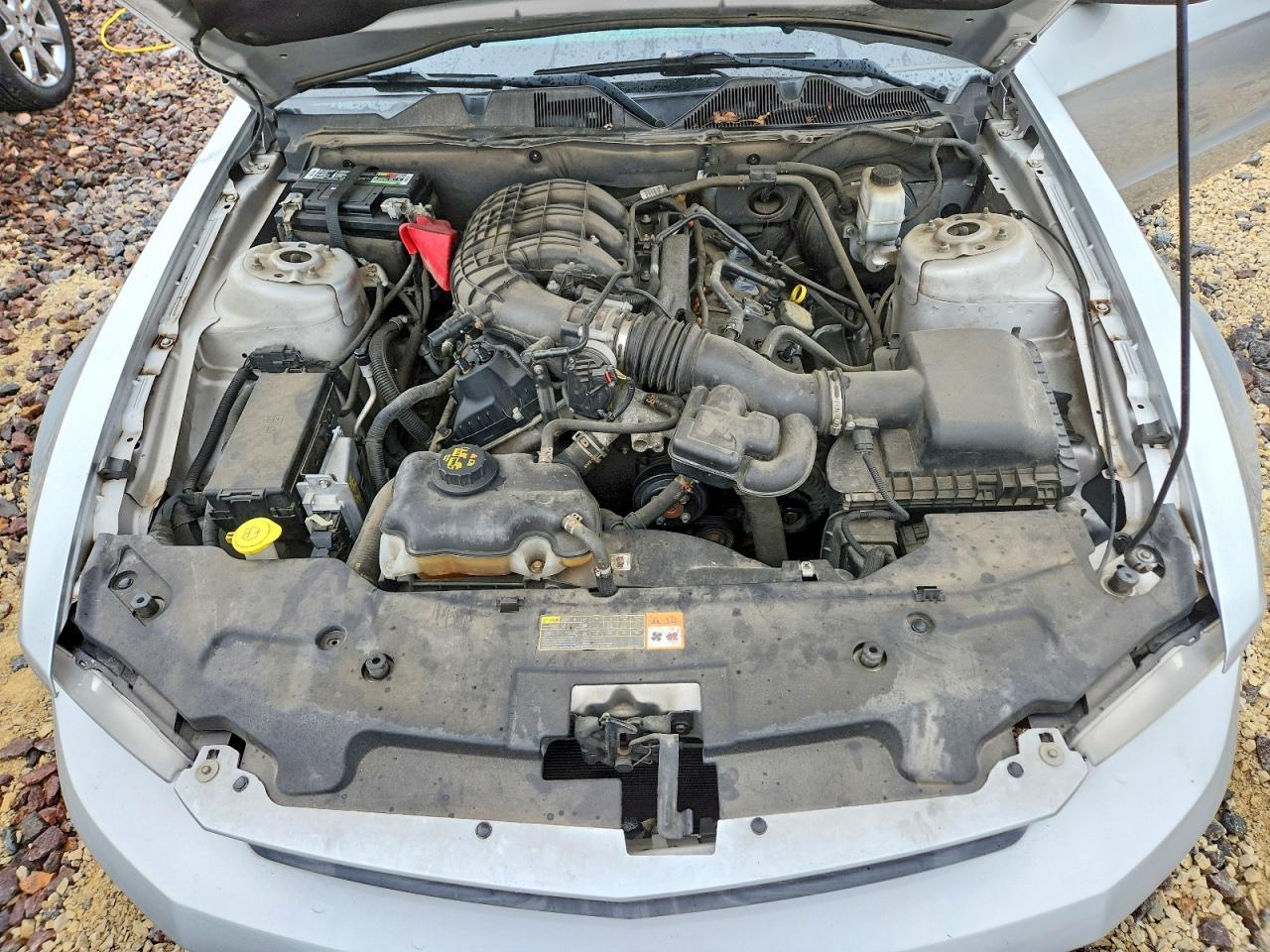 2012 Ford Mustang Silver vin: 1ZVBP8AM0C5272251