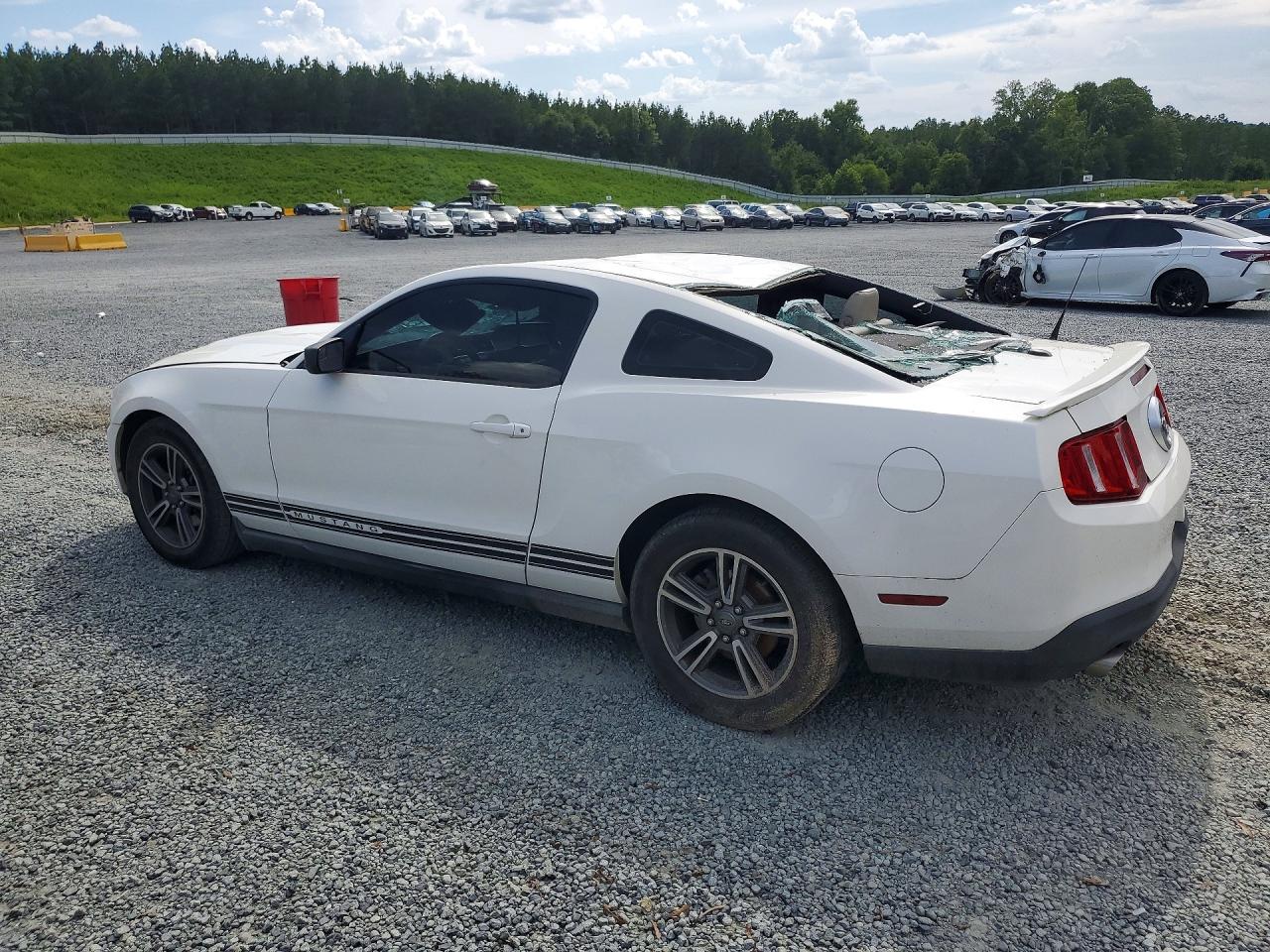 2012 Ford Mustang Белый vin: 1ZVBP8AM0C5287347