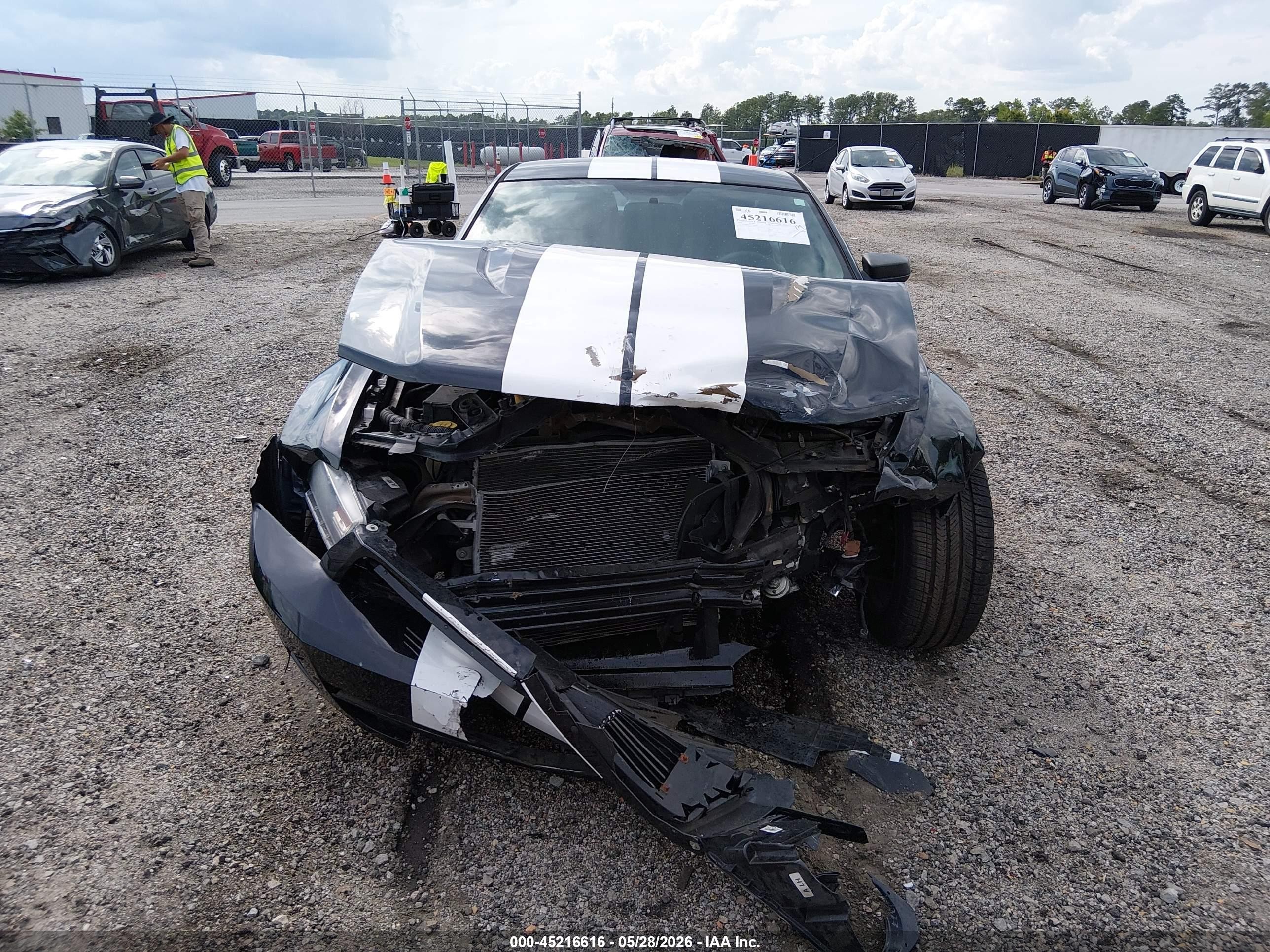 2012 Ford Mustang V6 Black vin: 1ZVBP8AM0C5288000
