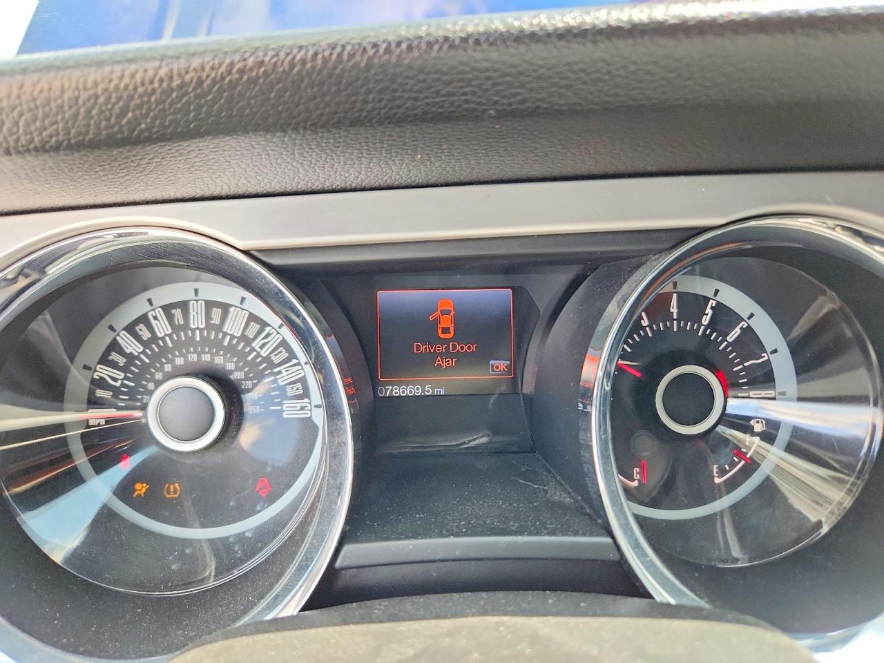 2013 Ford Mustang Blue vin: 1ZVBP8AM0D5251191