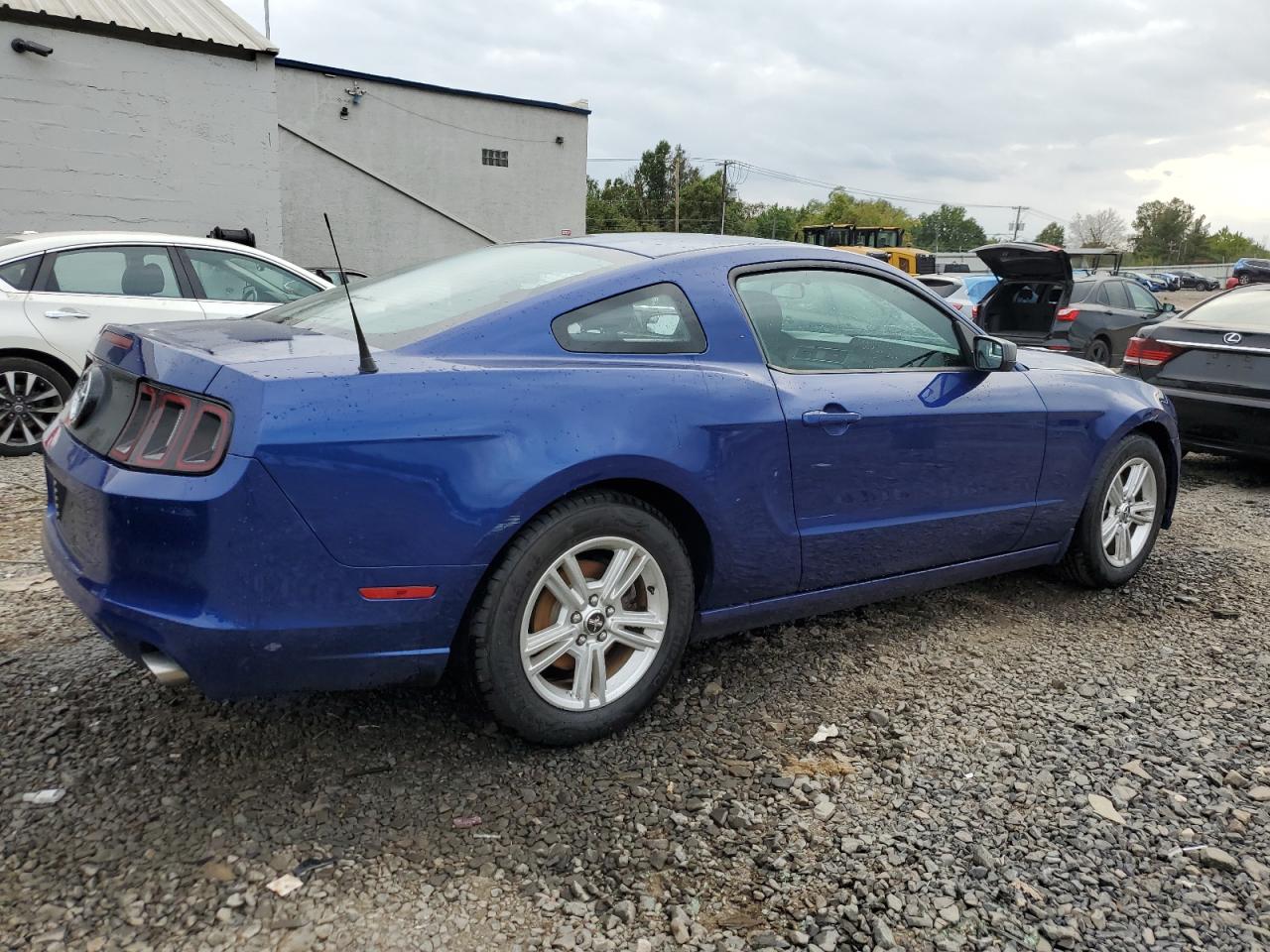 2013 Ford Mustang Blue vin: 1ZVBP8AM0D5275880