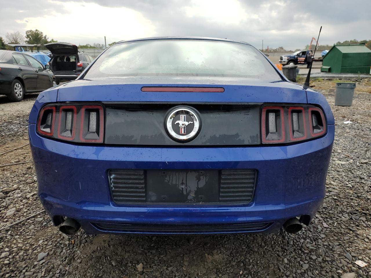 2013 Ford Mustang Blue vin: 1ZVBP8AM0D5275880
