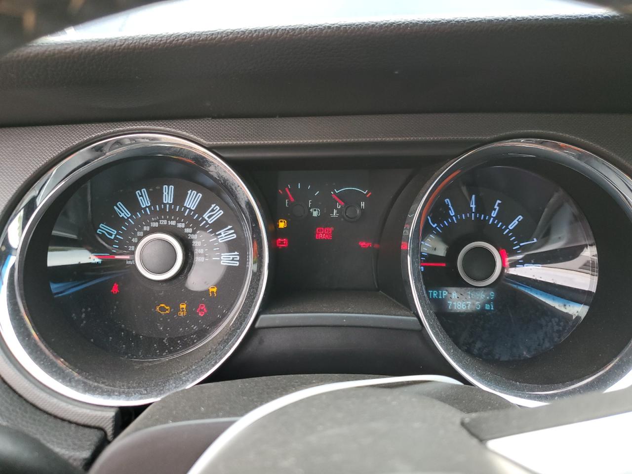 2013 Ford Mustang Blue vin: 1ZVBP8AM0D5275880
