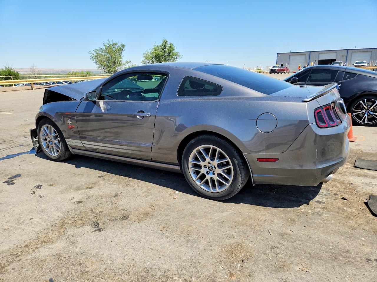 2014 Ford Mustang Gray vin: 1ZVBP8AM0E5205197