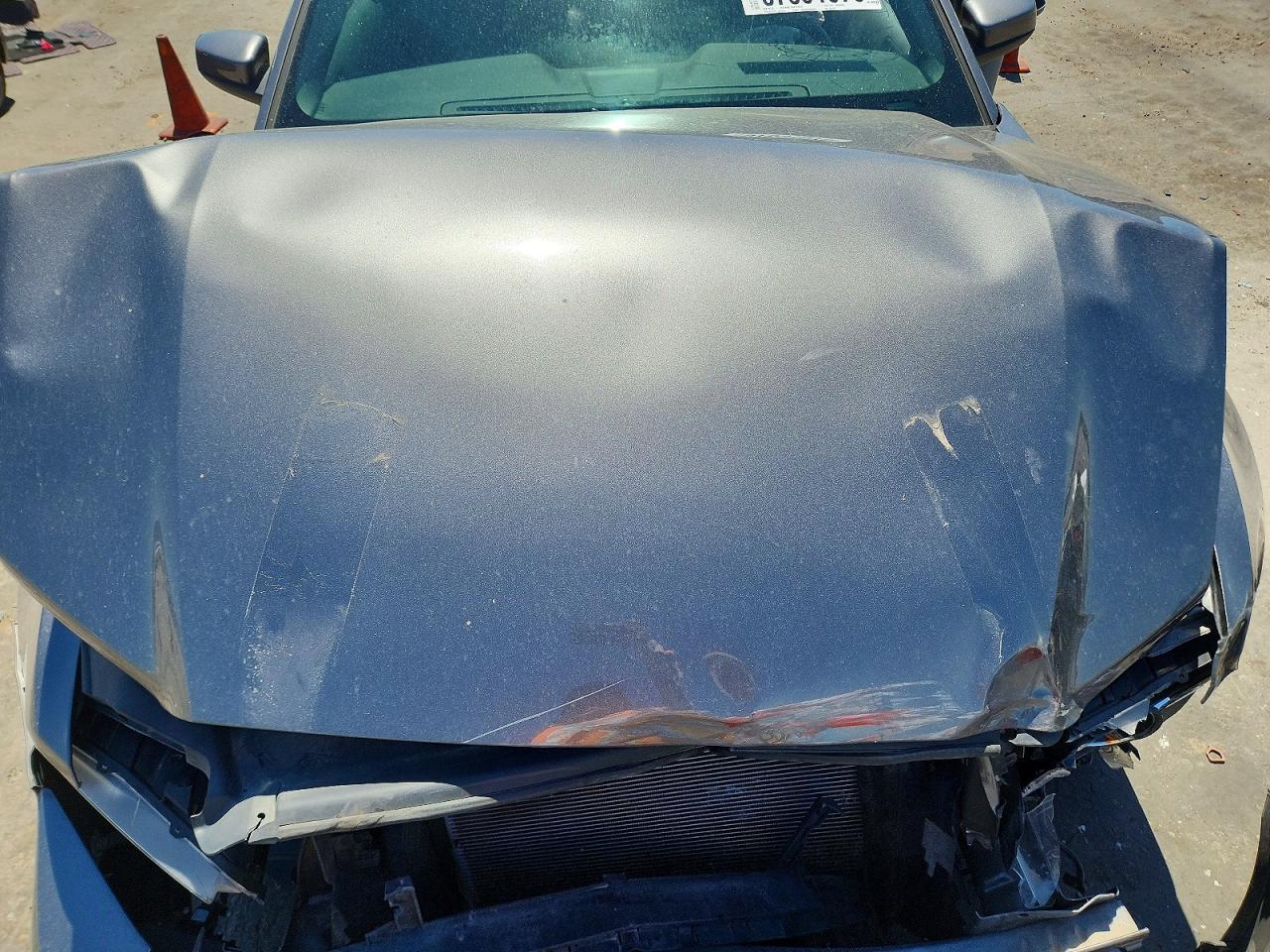 2014 Ford Mustang Gray vin: 1ZVBP8AM0E5205197