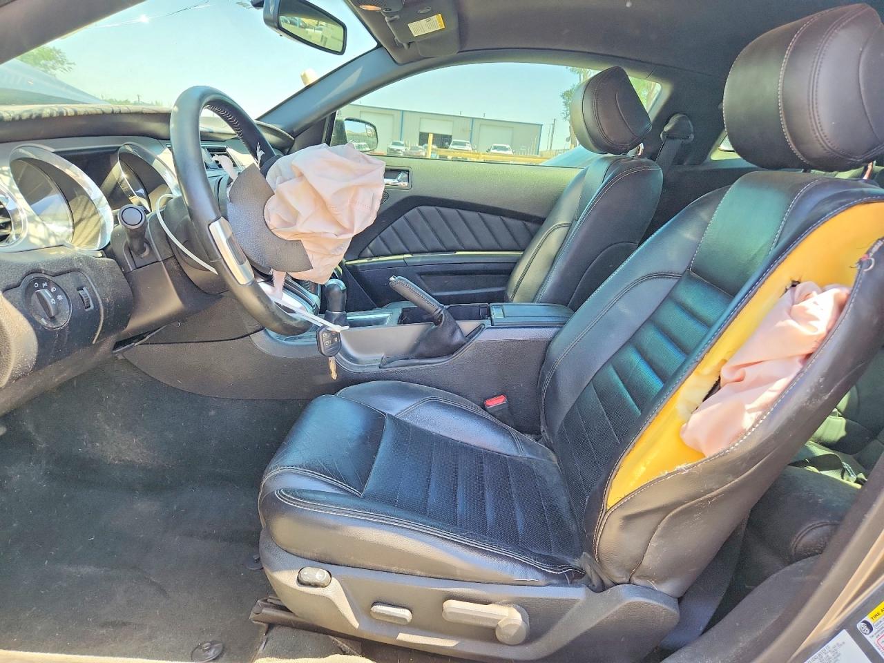 2014 Ford Mustang Gray vin: 1ZVBP8AM0E5205197