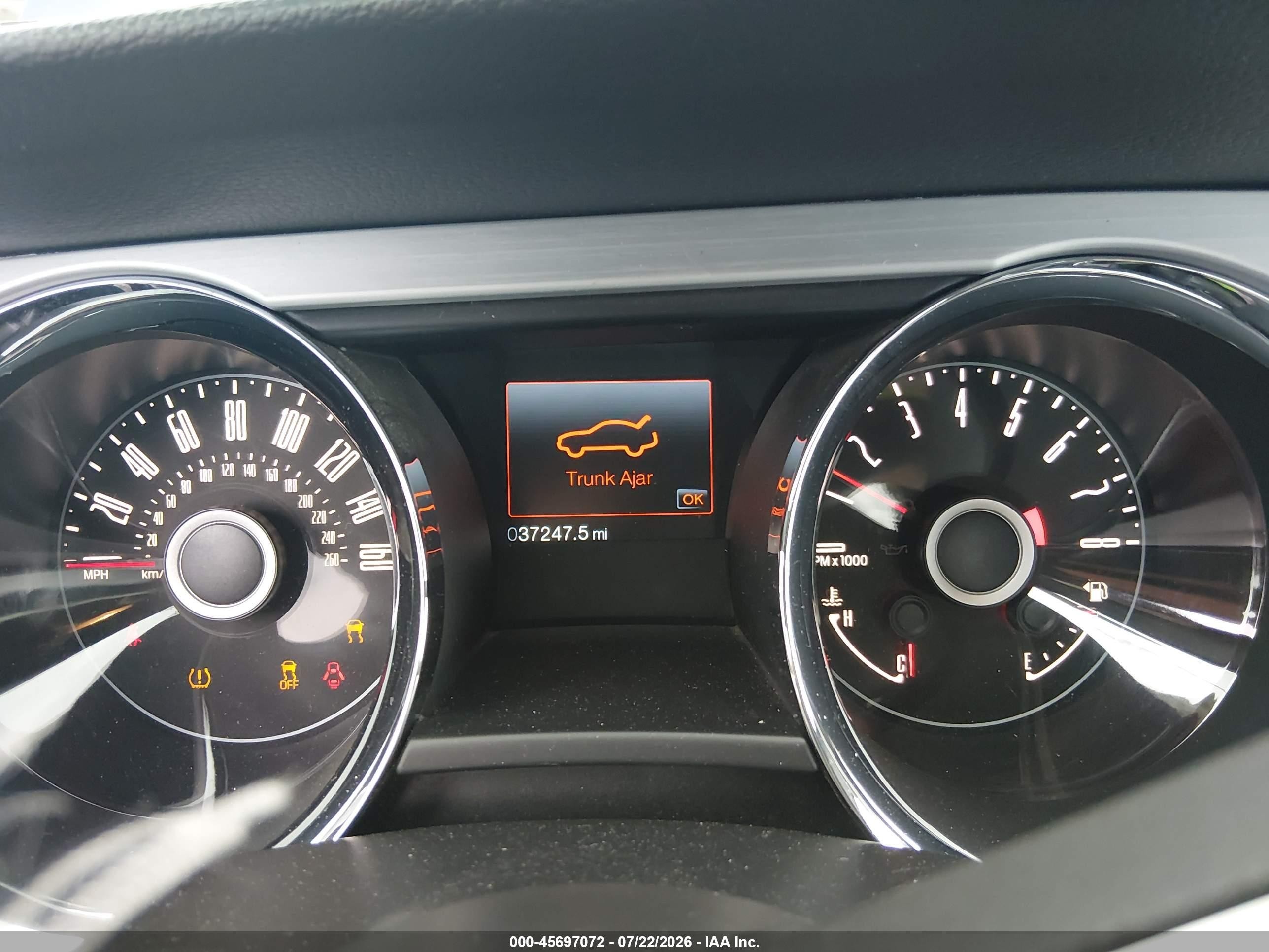 2014 Ford Mustang V6 Premium Blue vin: 1ZVBP8AM0E5237051