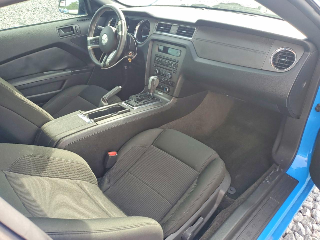 2014 Ford Mustang Blue vin: 1ZVBP8AM0E5240841