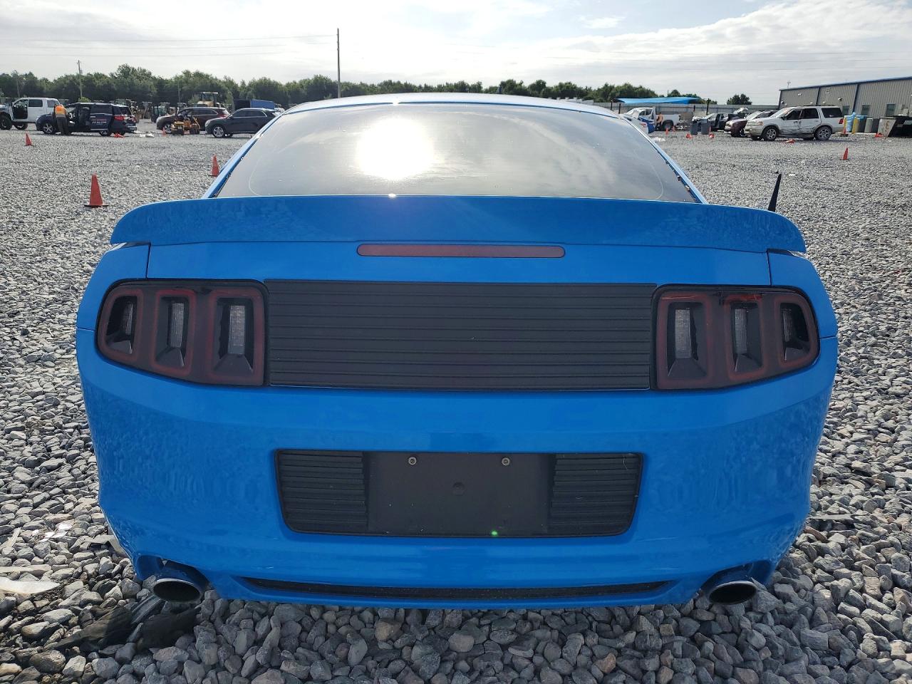 2014 Ford Mustang Blue vin: 1ZVBP8AM0E5240841