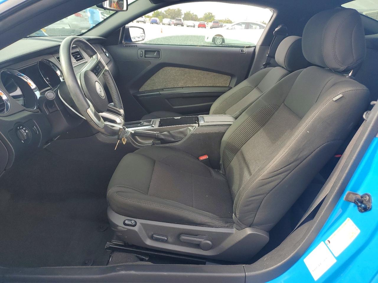 2014 Ford Mustang Blue vin: 1ZVBP8AM0E5240841