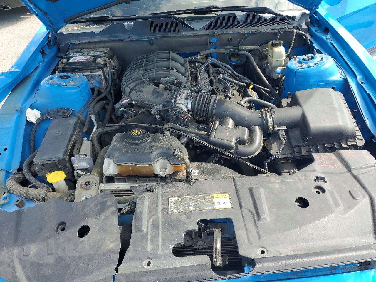 2014 Ford Mustang Blue vin: 1ZVBP8AM0E5245120