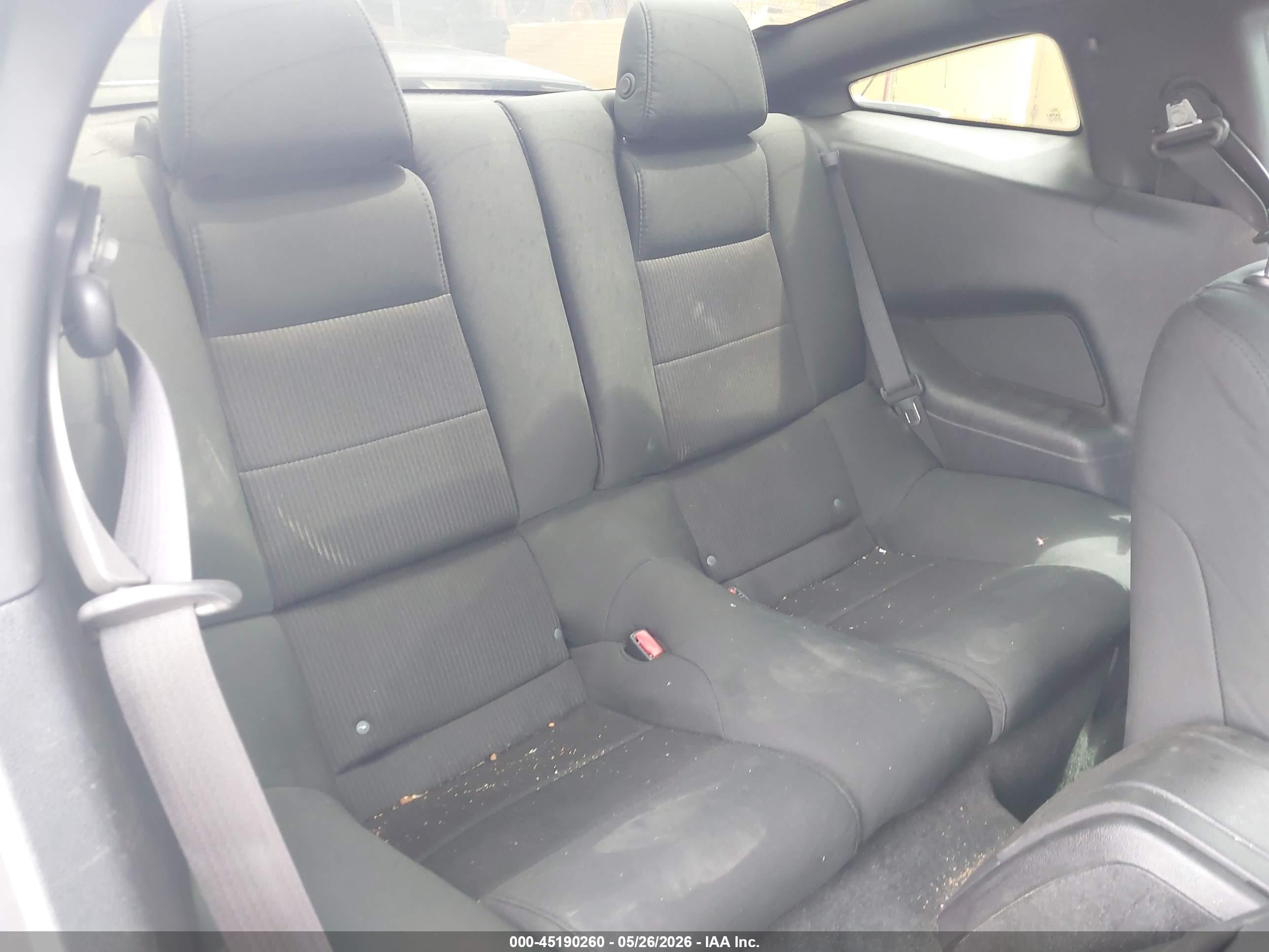 2014 Ford Mustang V6 Gray vin: 1ZVBP8AM0E5250270