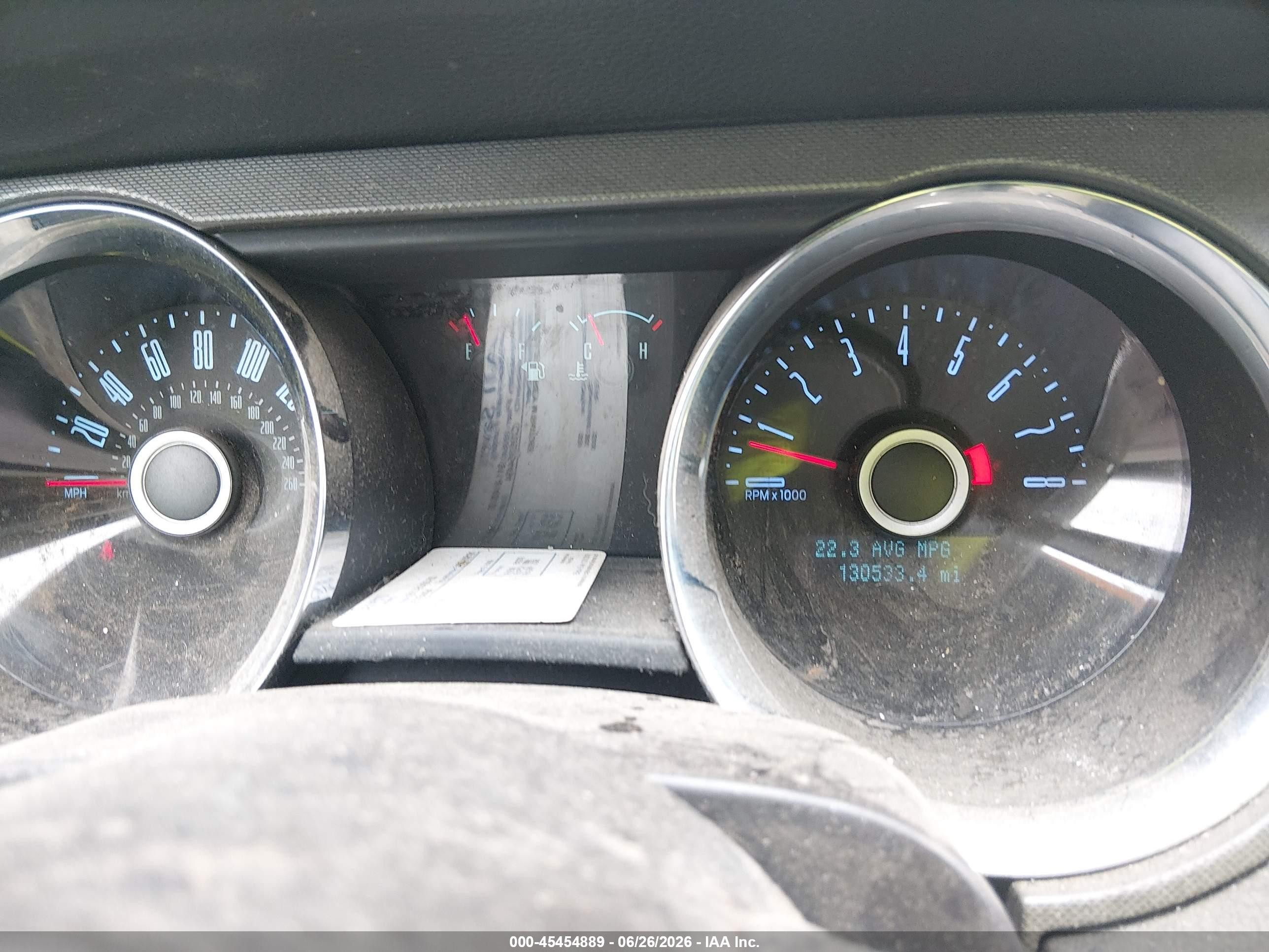 2014 Ford Mustang V6 Синий vin: 1ZVBP8AM0E5260913
