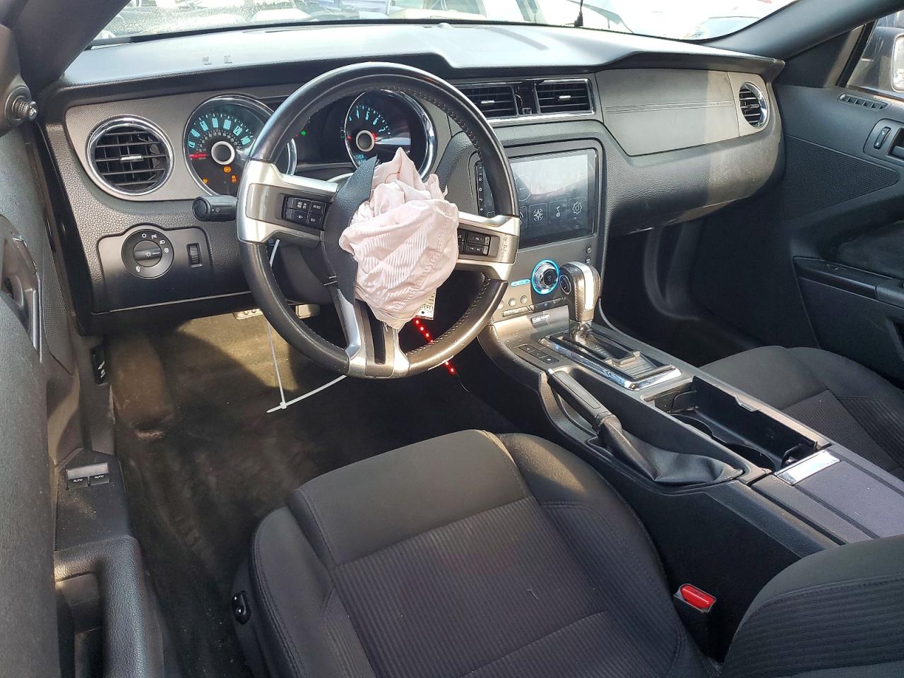 2014 Ford Mustang Black vin: 1ZVBP8AM0E5263276