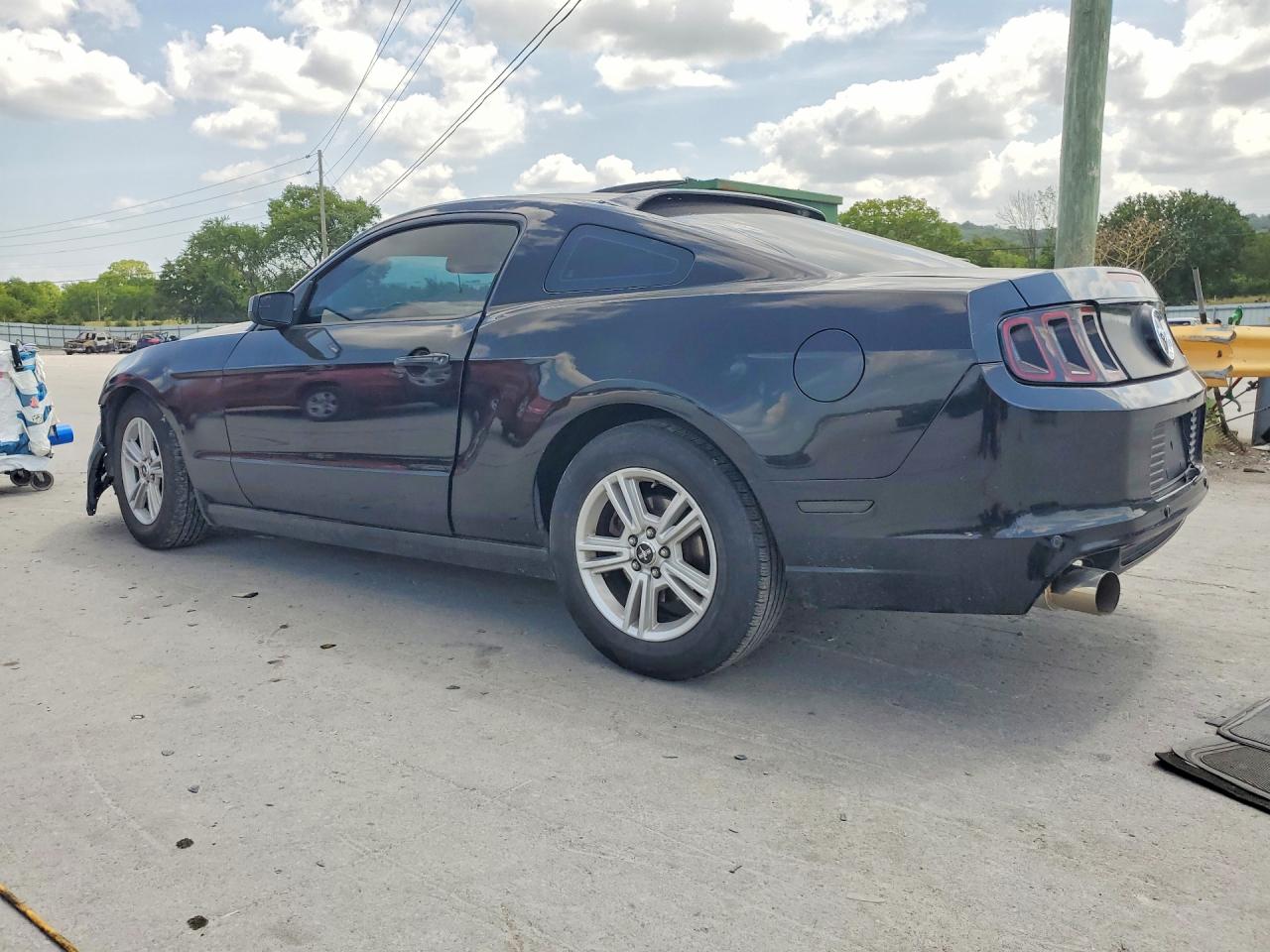 2014 Ford Mustang Black vin: 1ZVBP8AM0E5263276