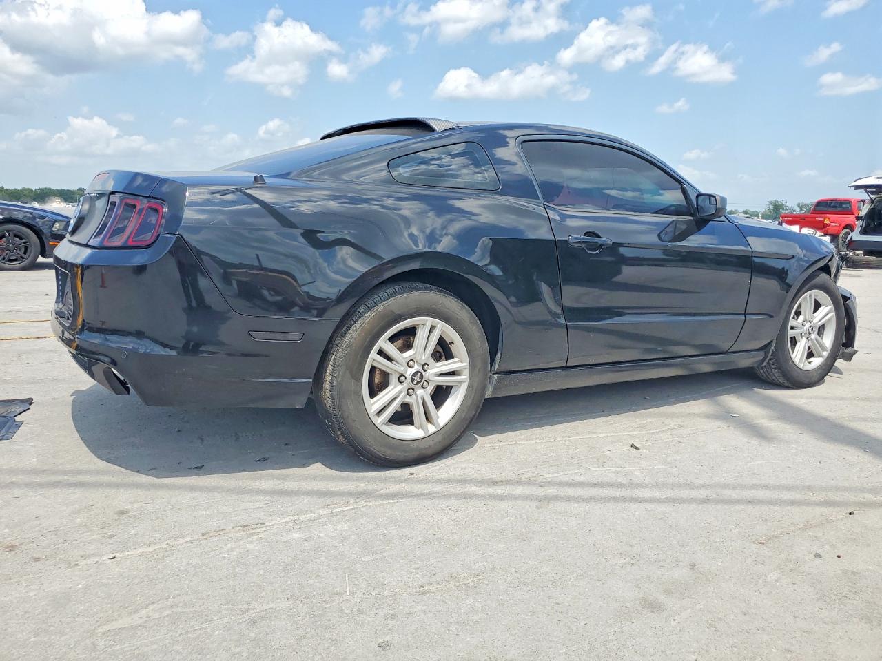 2014 Ford Mustang Black vin: 1ZVBP8AM0E5263276
