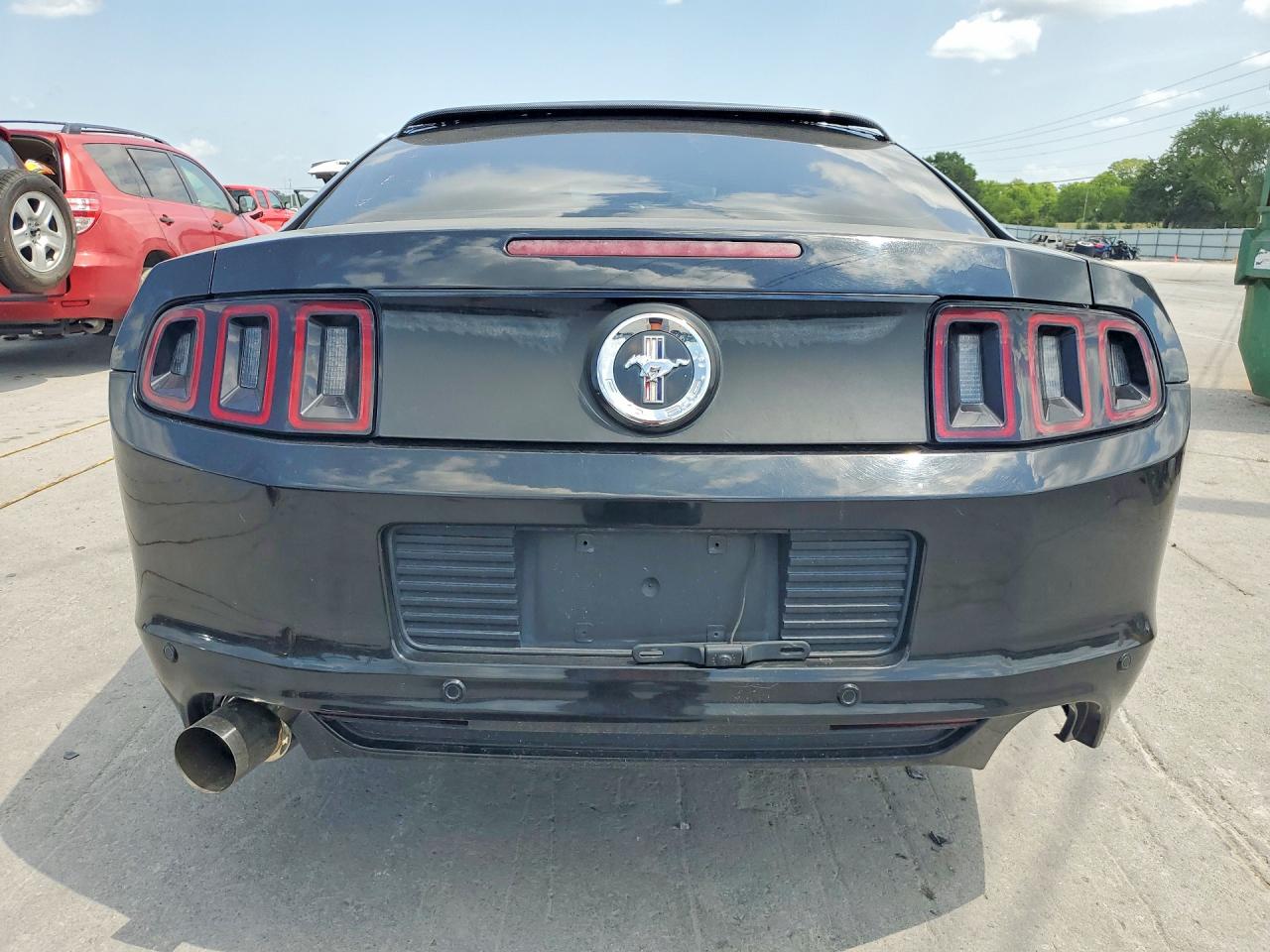 2014 Ford Mustang Black vin: 1ZVBP8AM0E5263276