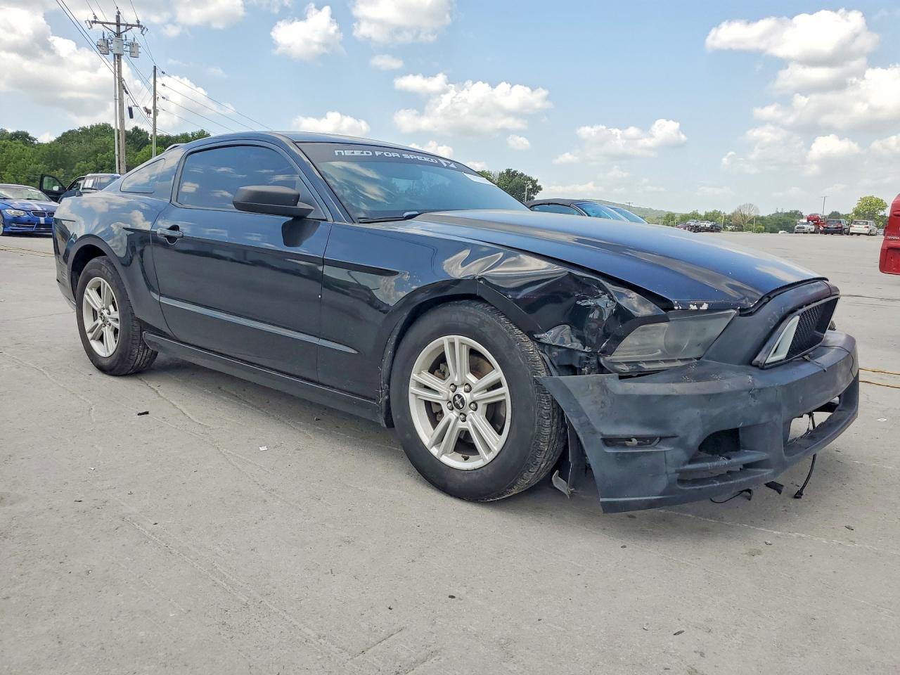 2014 Ford Mustang Black vin: 1ZVBP8AM0E5263276