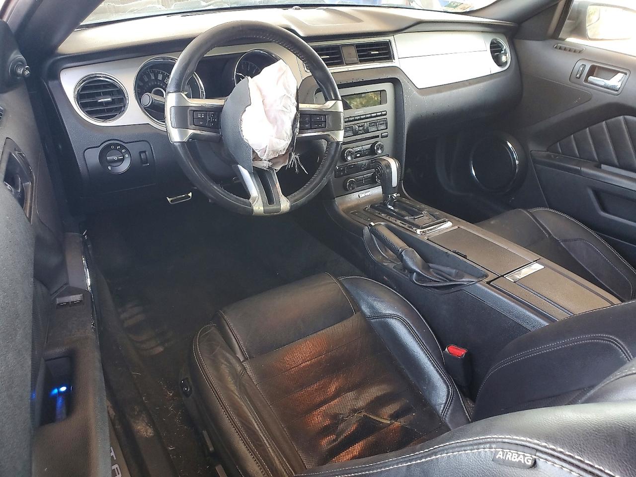 2014 Ford Mustang Gray vin: 1ZVBP8AM0E5265917