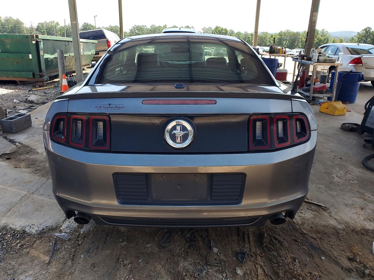 2014 Ford Mustang Gray vin: 1ZVBP8AM0E5265917