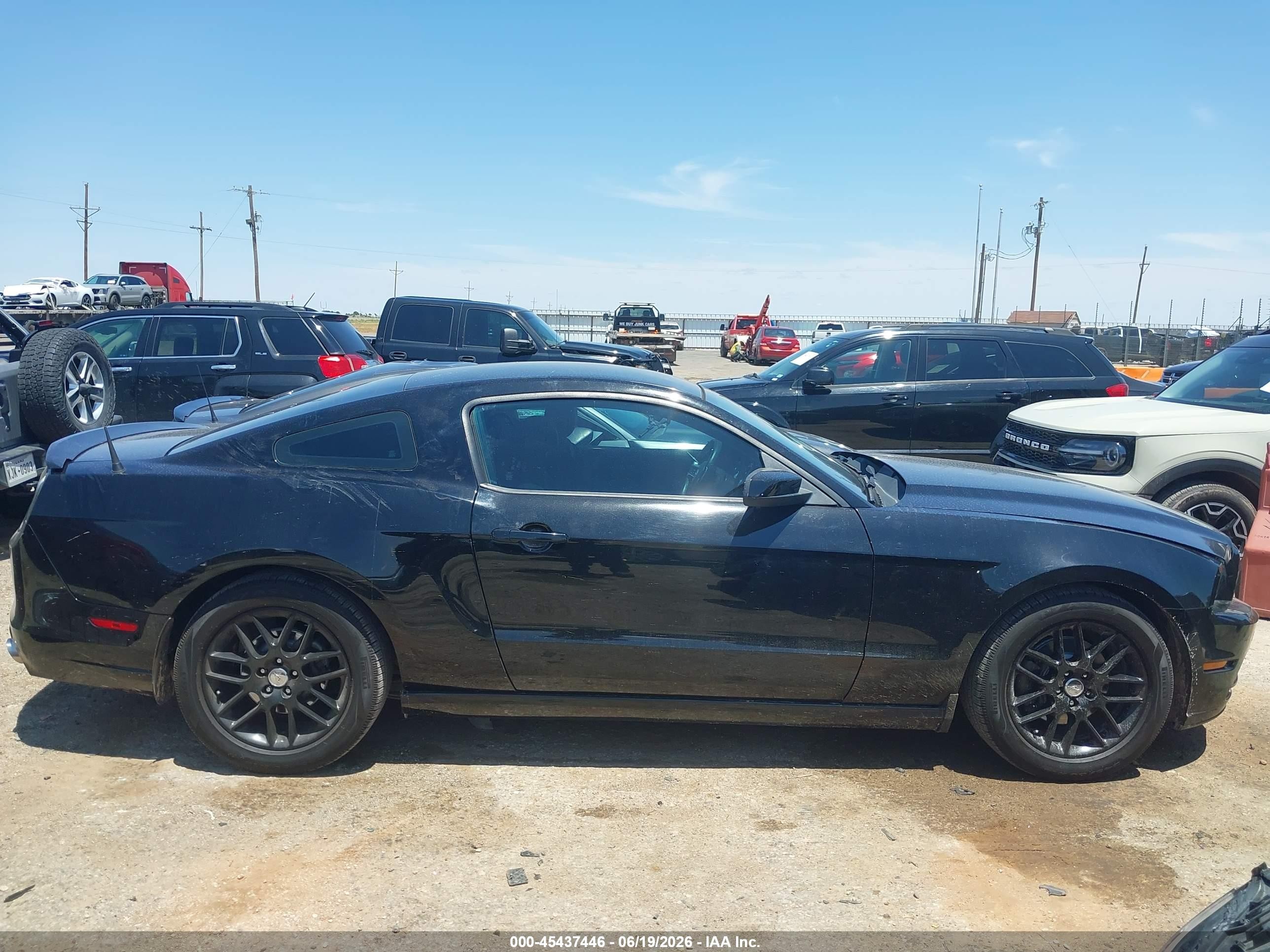 2014 Ford Mustang V6/v6 Premium Black vin: 1ZVBP8AM0E5266274