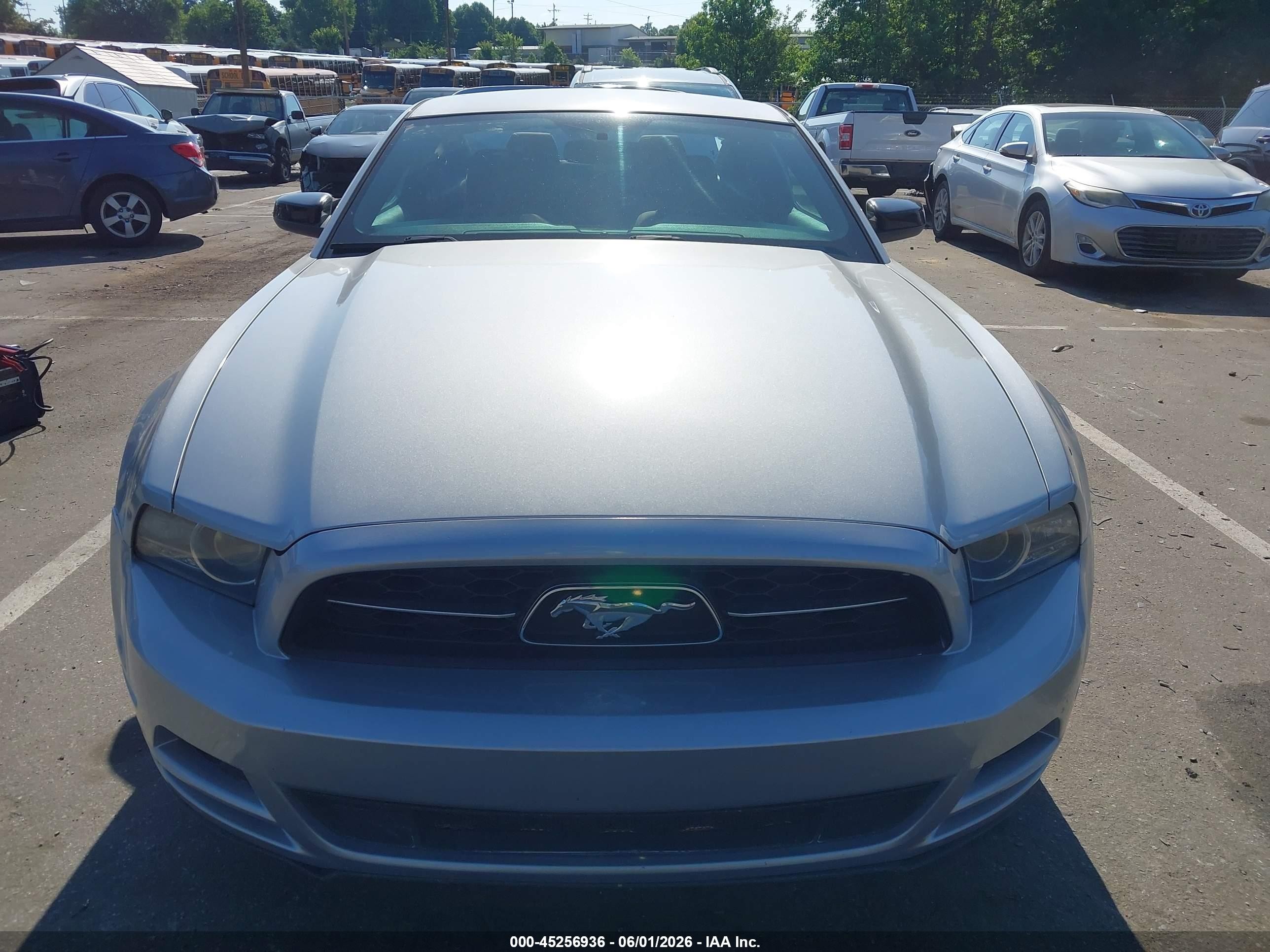 2014 Ford Mustang V6 Серебряный vin: 1ZVBP8AM0E5269417