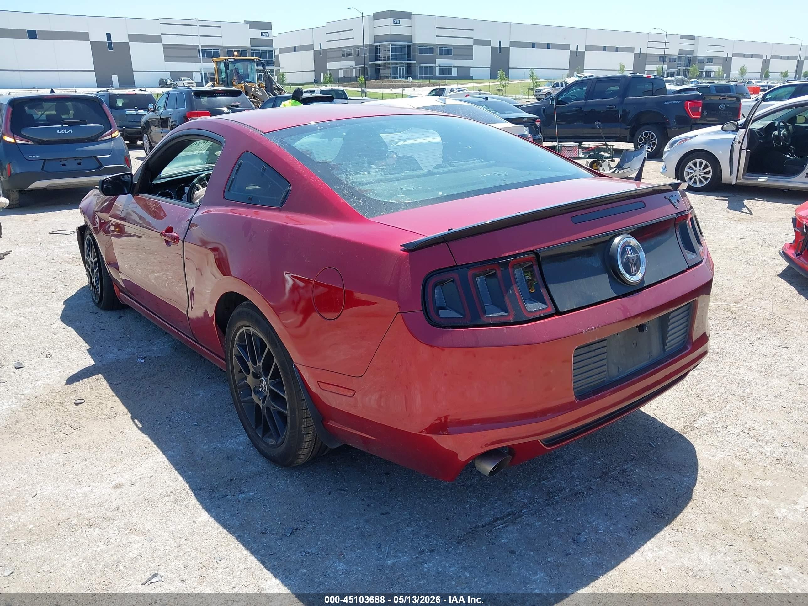 2014 Ford Mustang V6 Maroon vin: 1ZVBP8AM0E5274343