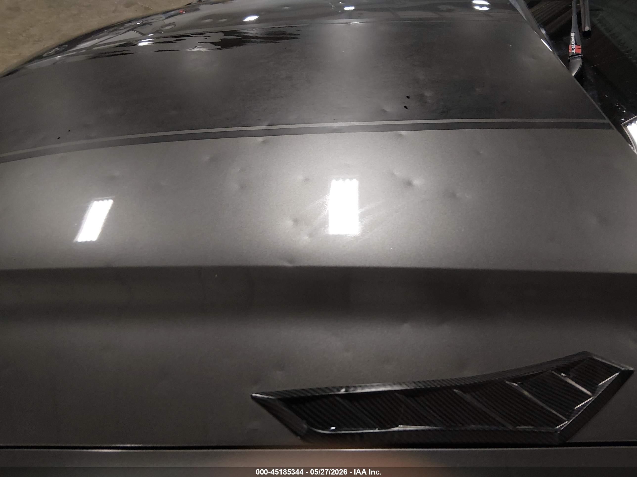 2014 Ford Mustang V6 Gray vin: 1ZVBP8AM0E5281115