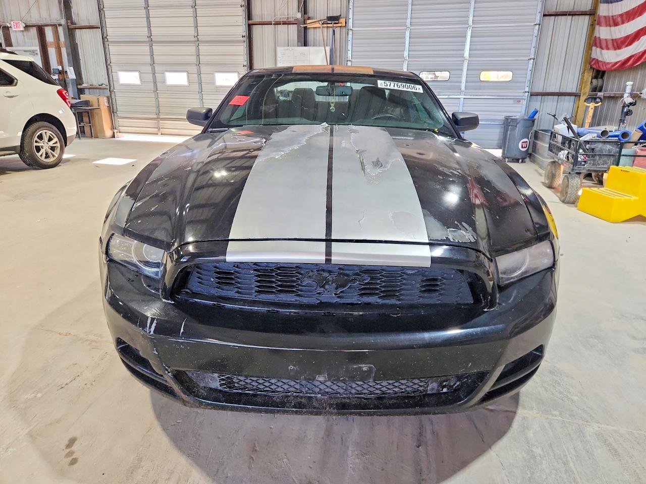 2014 Ford Mustang Black vin: 1ZVBP8AM0E5282362