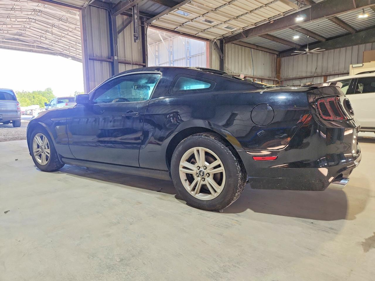 2014 Ford Mustang Black vin: 1ZVBP8AM0E5282362