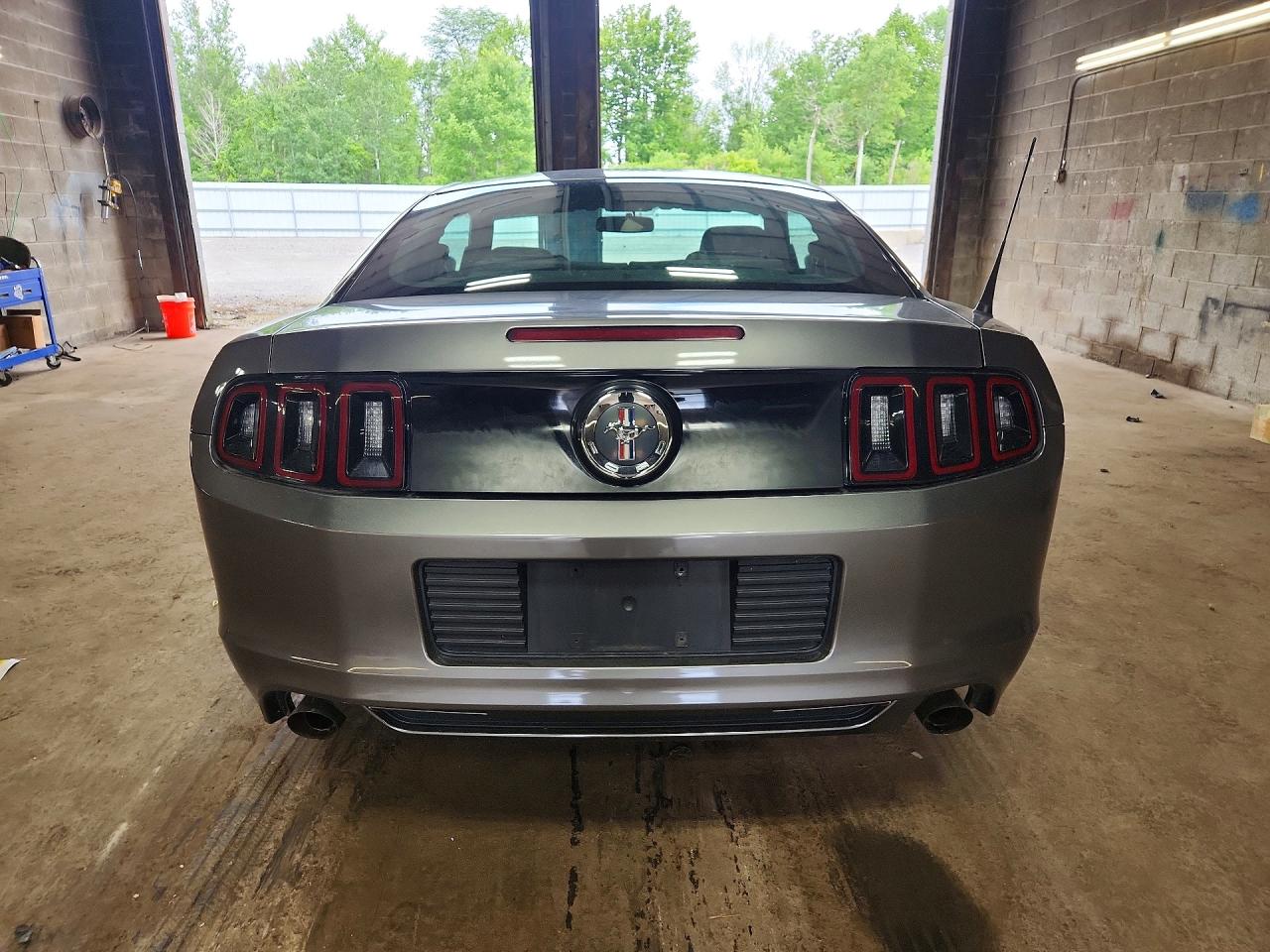 2014 Ford Mustang Gray vin: 1ZVBP8AM0E5290879