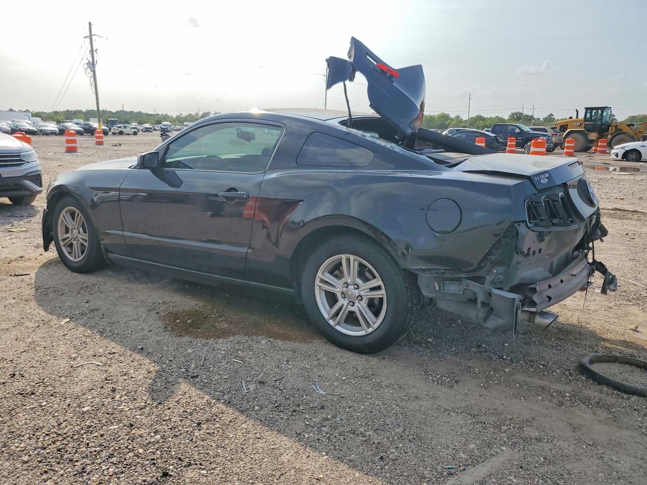 2014 Ford Mustang Black vin: 1ZVBP8AM0E5300911